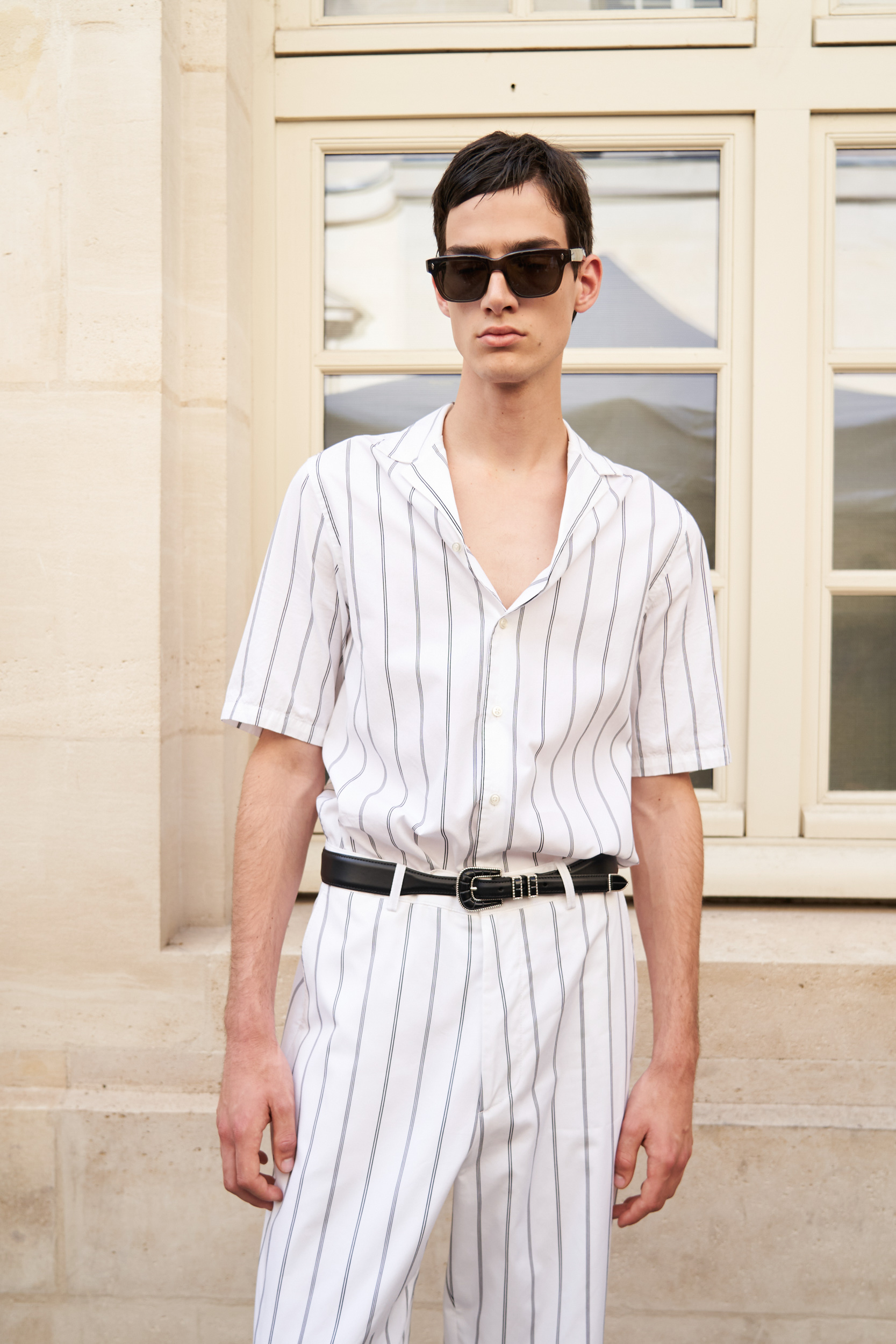 Officine Generale Spring 2024 Men’s Fashion Show Backstage