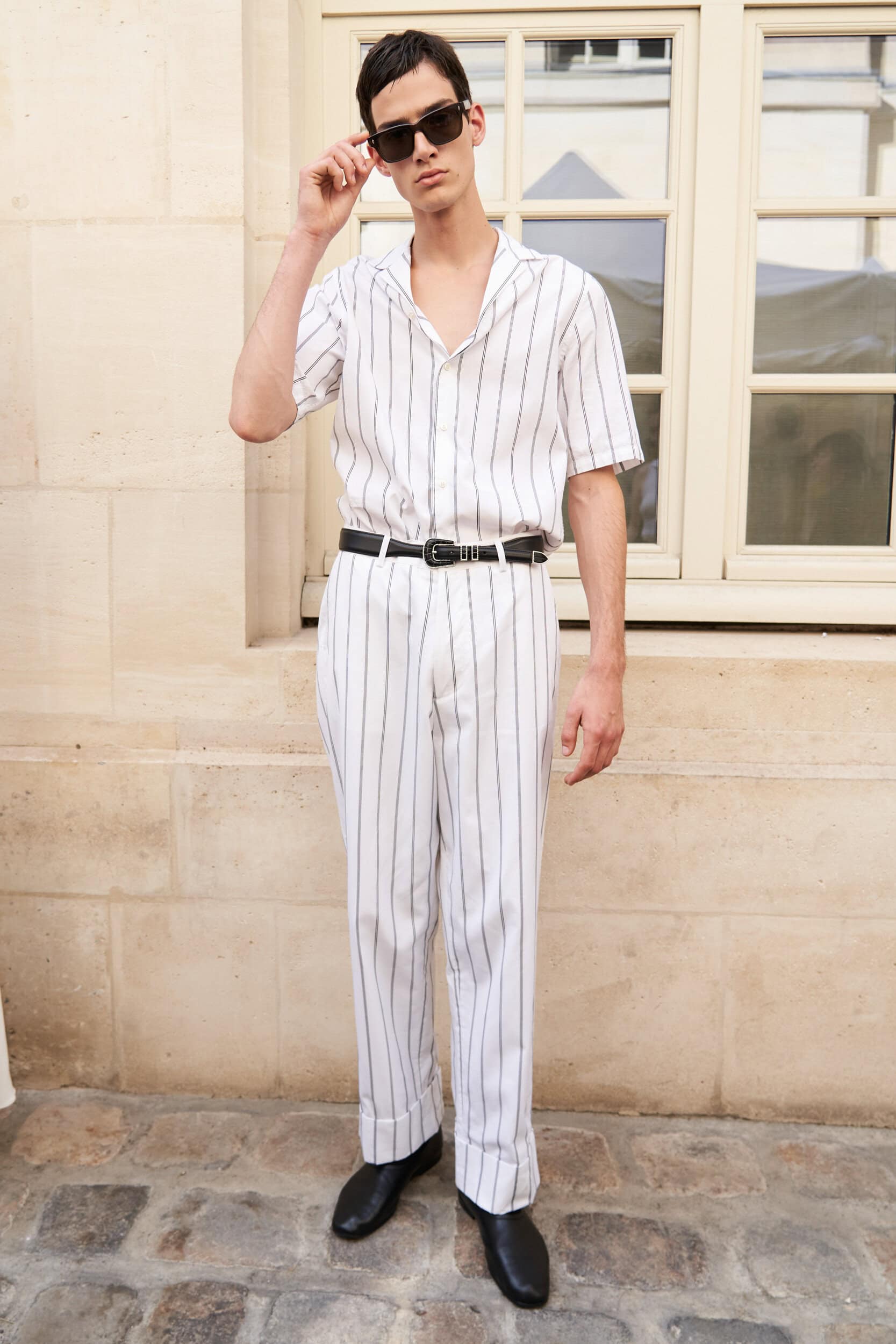 Officine Generale Spring 2024 Men’s Fashion Show Backstage