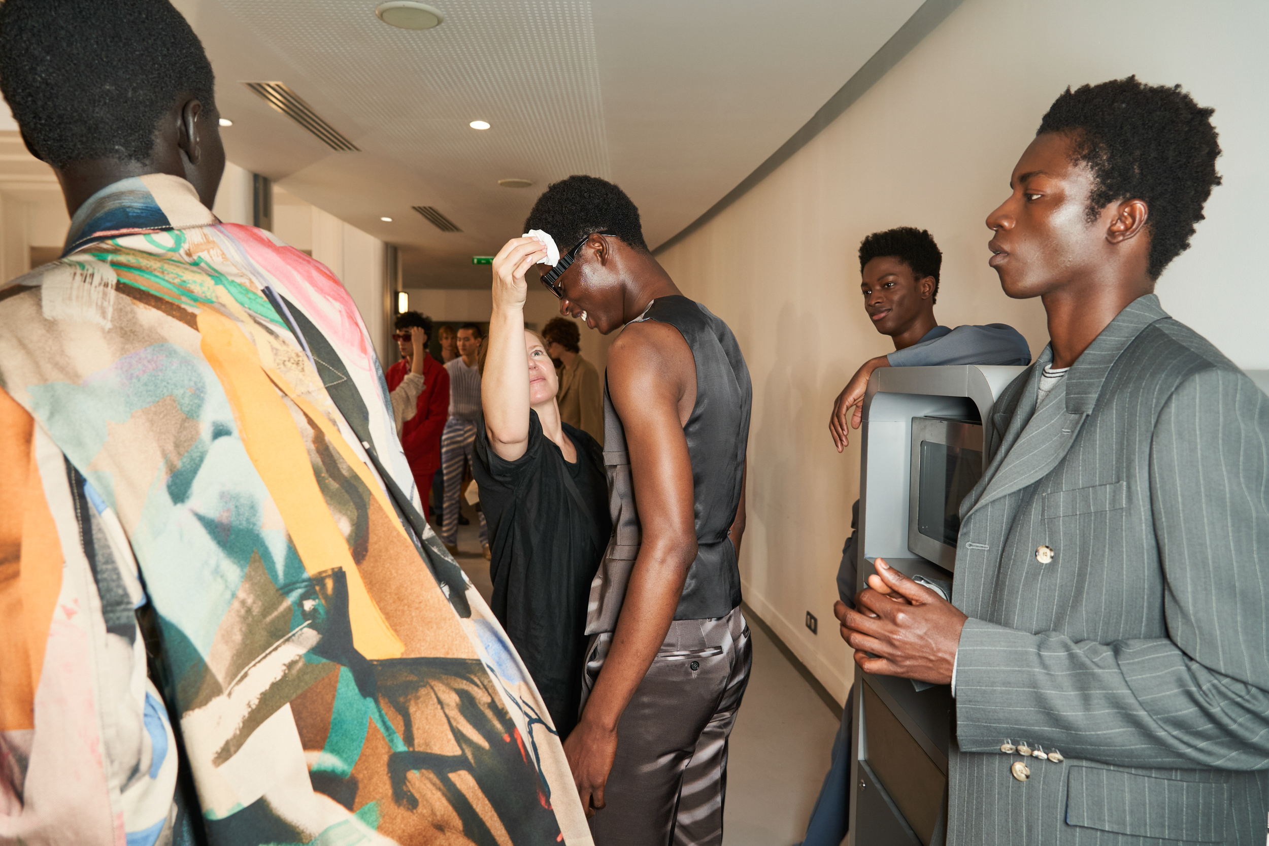 Paul Smith Spring 2024 Men’s Fashion Show Backstage