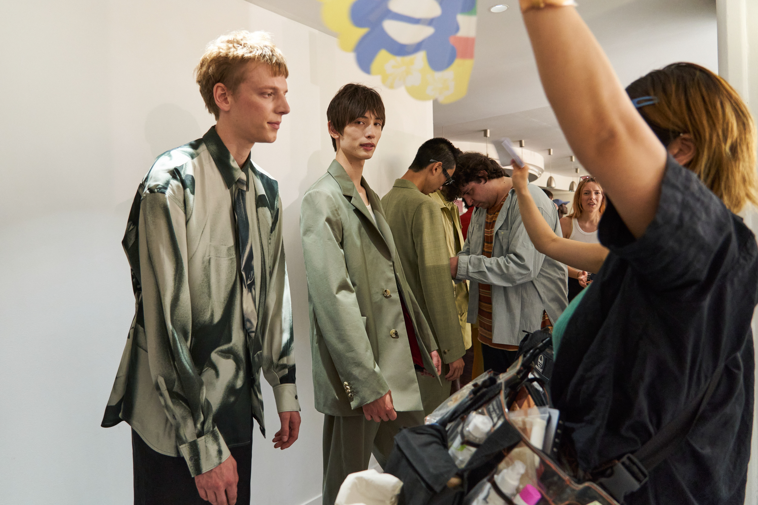 Paul Smith Spring 2024 Men’s Fashion Show Backstage