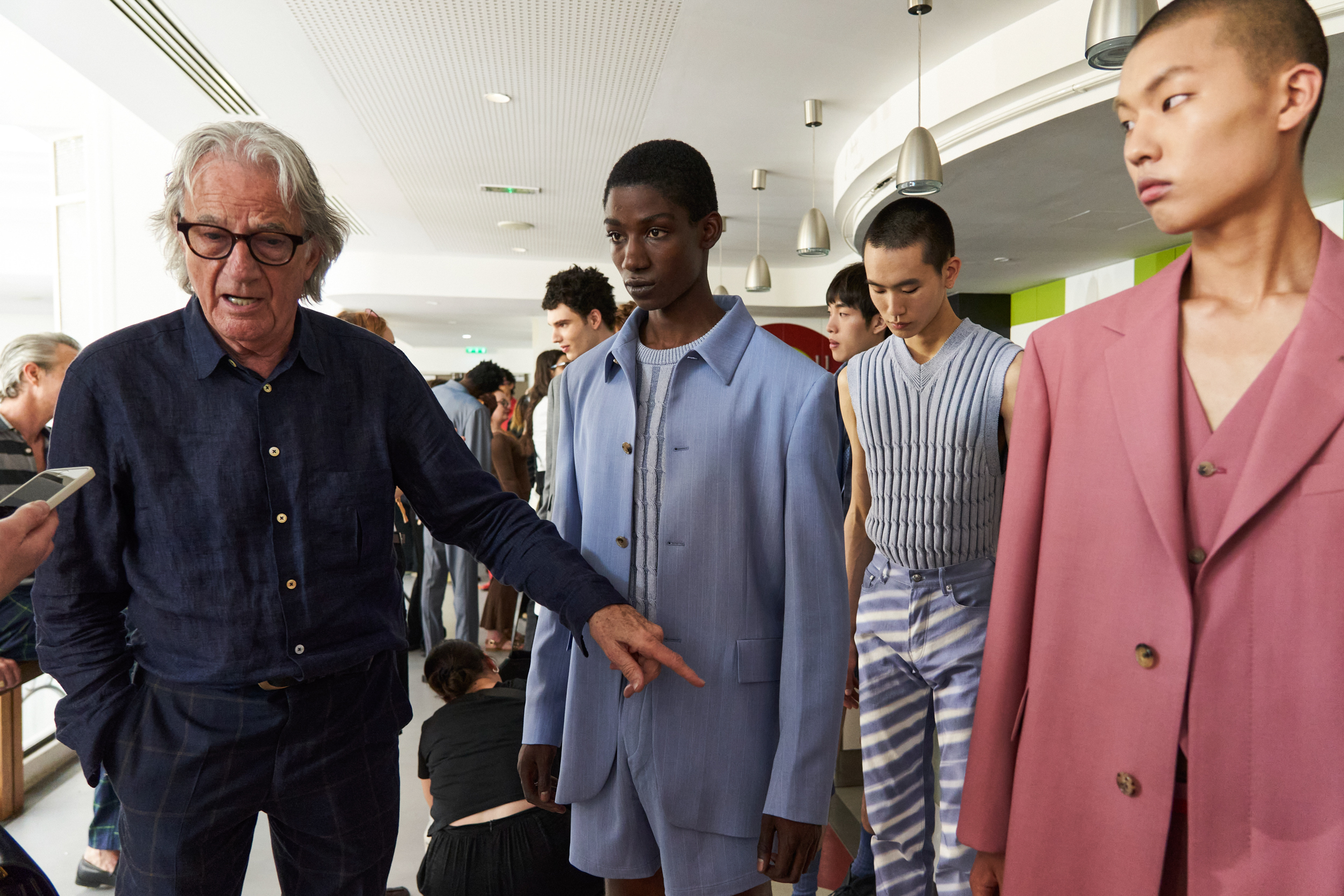 Paul Smith Spring 2024 Men’s Fashion Show Backstage