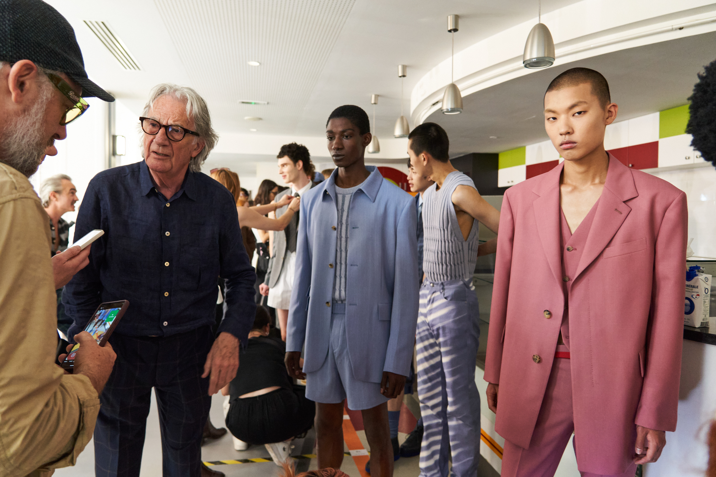 Paul Smith Spring 2024 Men’s Fashion Show Backstage