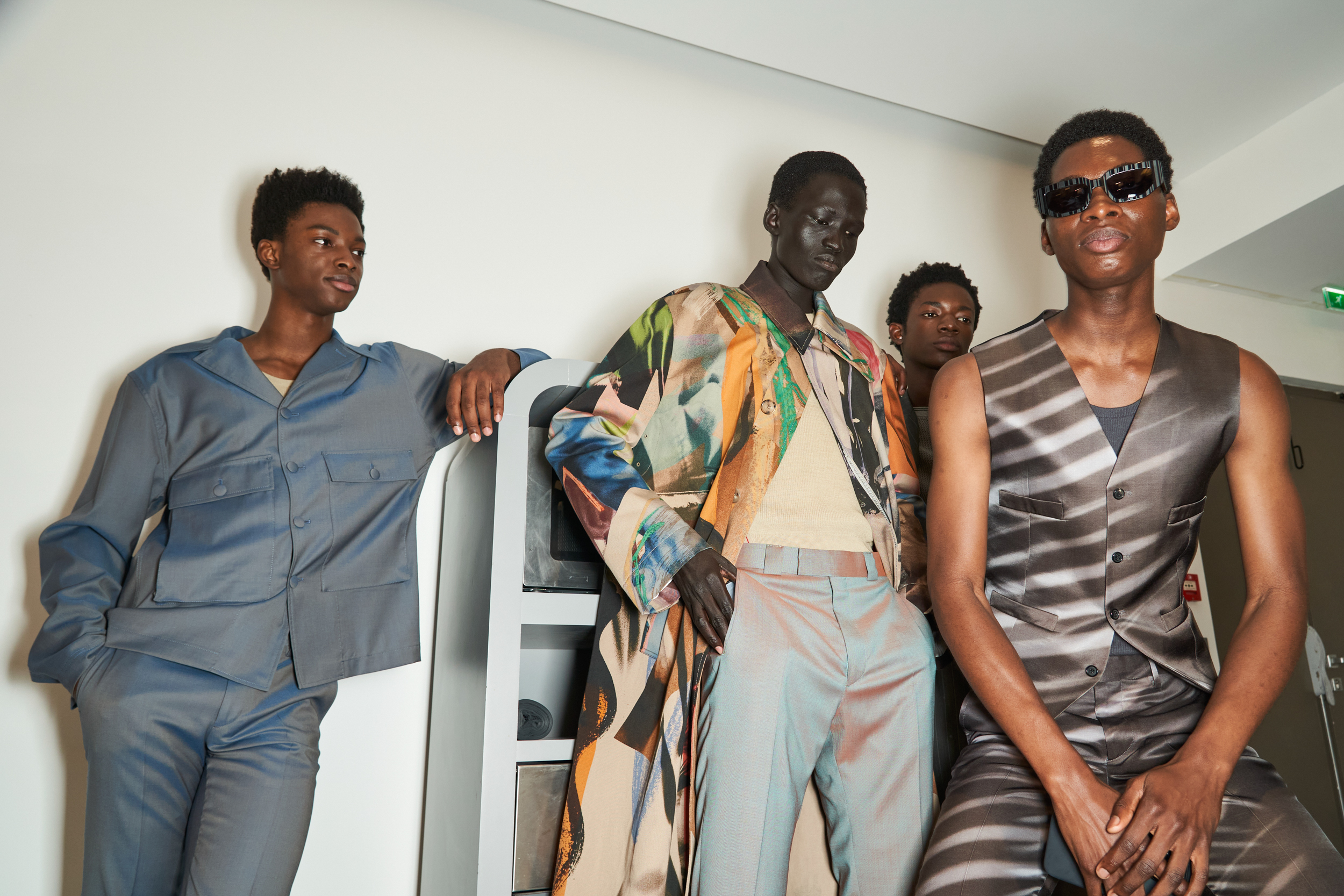 Paul Smith Spring 2024 Men’s Fashion Show Backstage