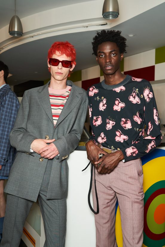 Paul Smith Spring 2024 Men’s Fashion Show Backstage