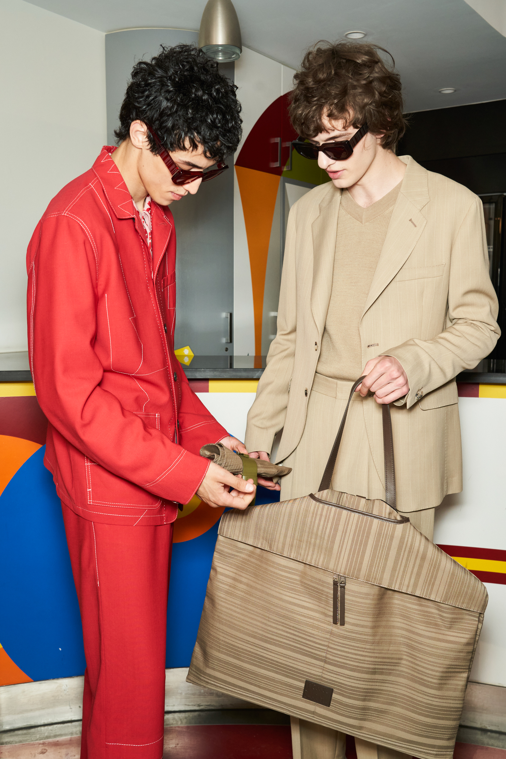 Paul Smith Spring 2024 Men’s Fashion Show Backstage