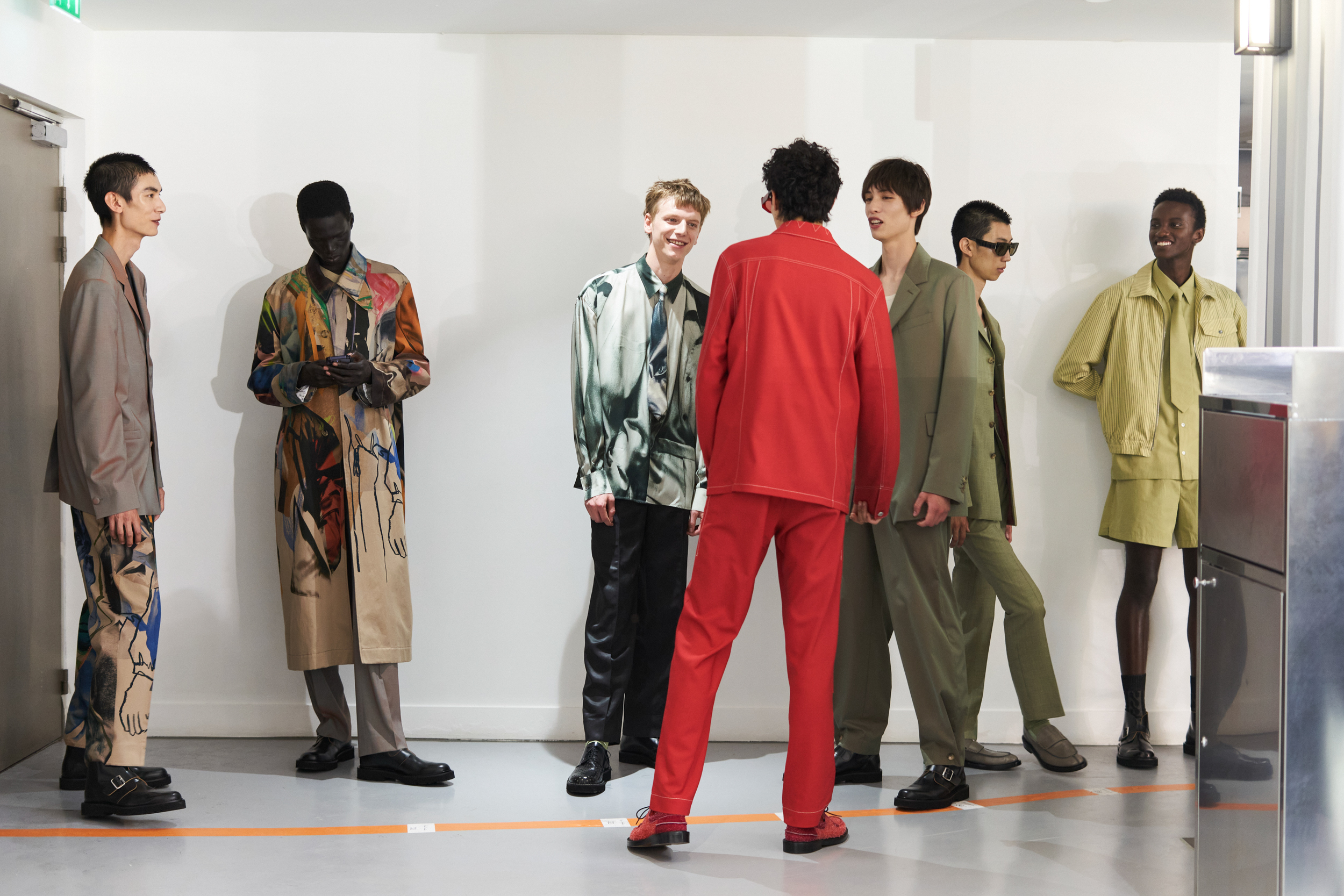 Paul Smith Spring 2024 Men’s Fashion Show Backstage