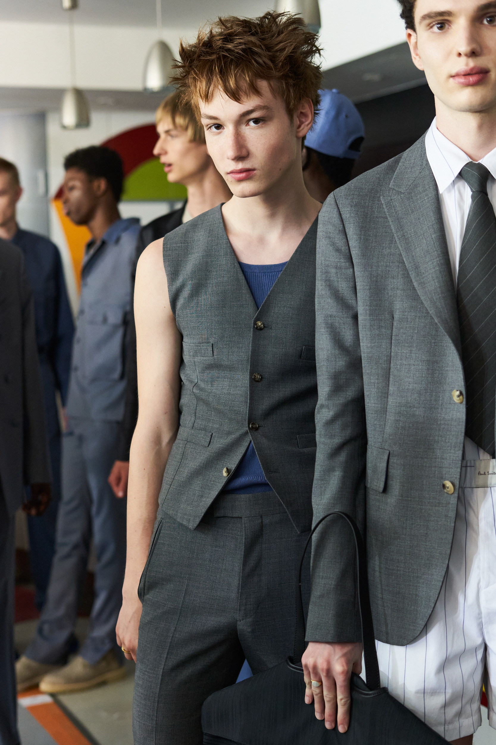 Paul Smith Spring 2024 Men’s Fashion Show Backstage