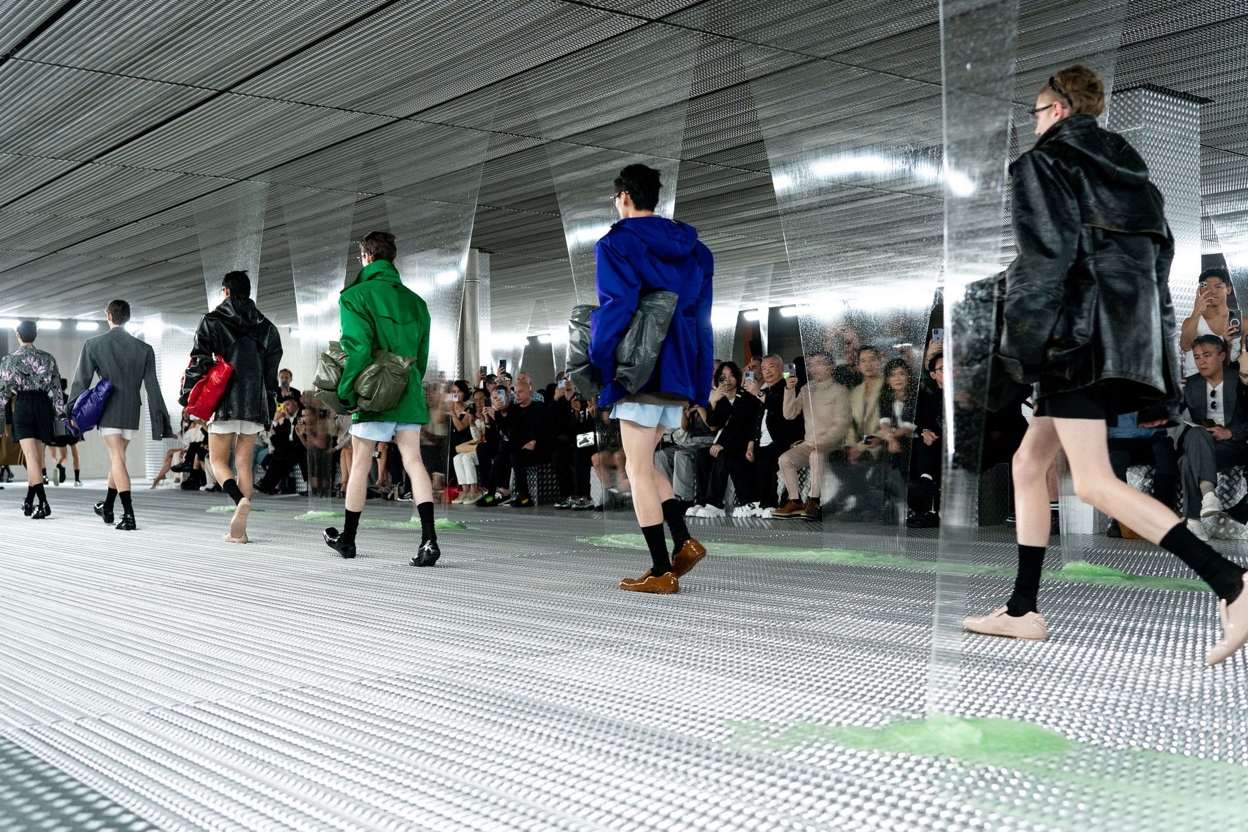 Prada Spring 2024 Men’s Fashion Show Atmosphere