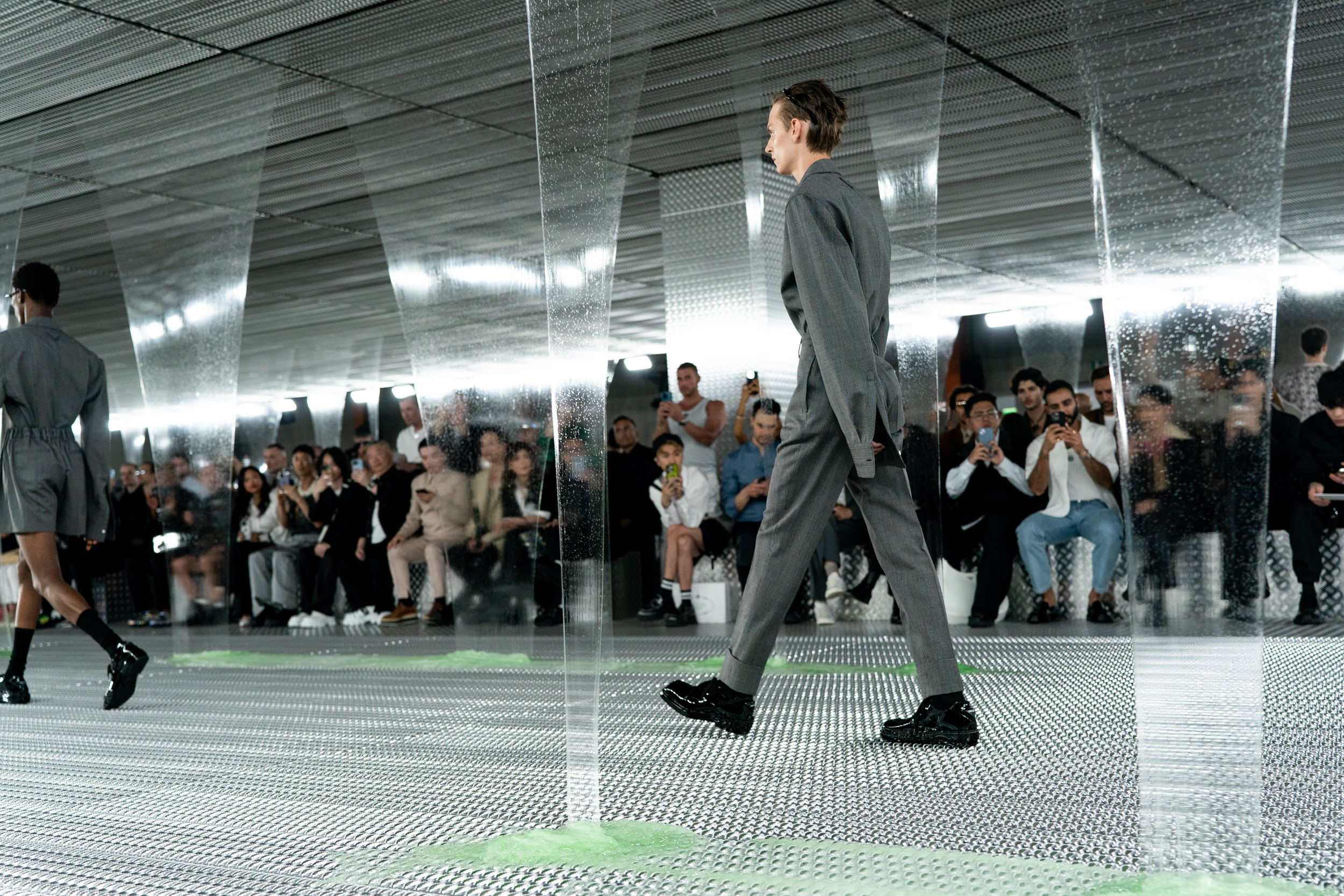 Prada Spring 2024 Men’s Fashion Show Atmosphere