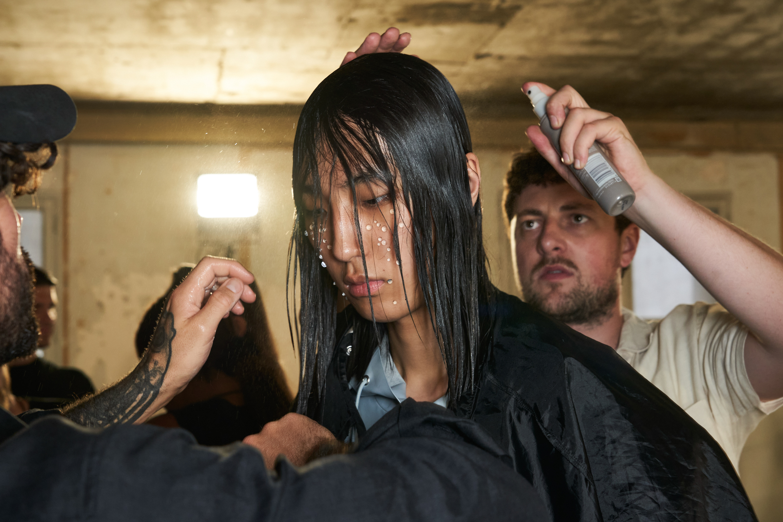 Rains Spring 2024 Men’s Fashion Show Backstage