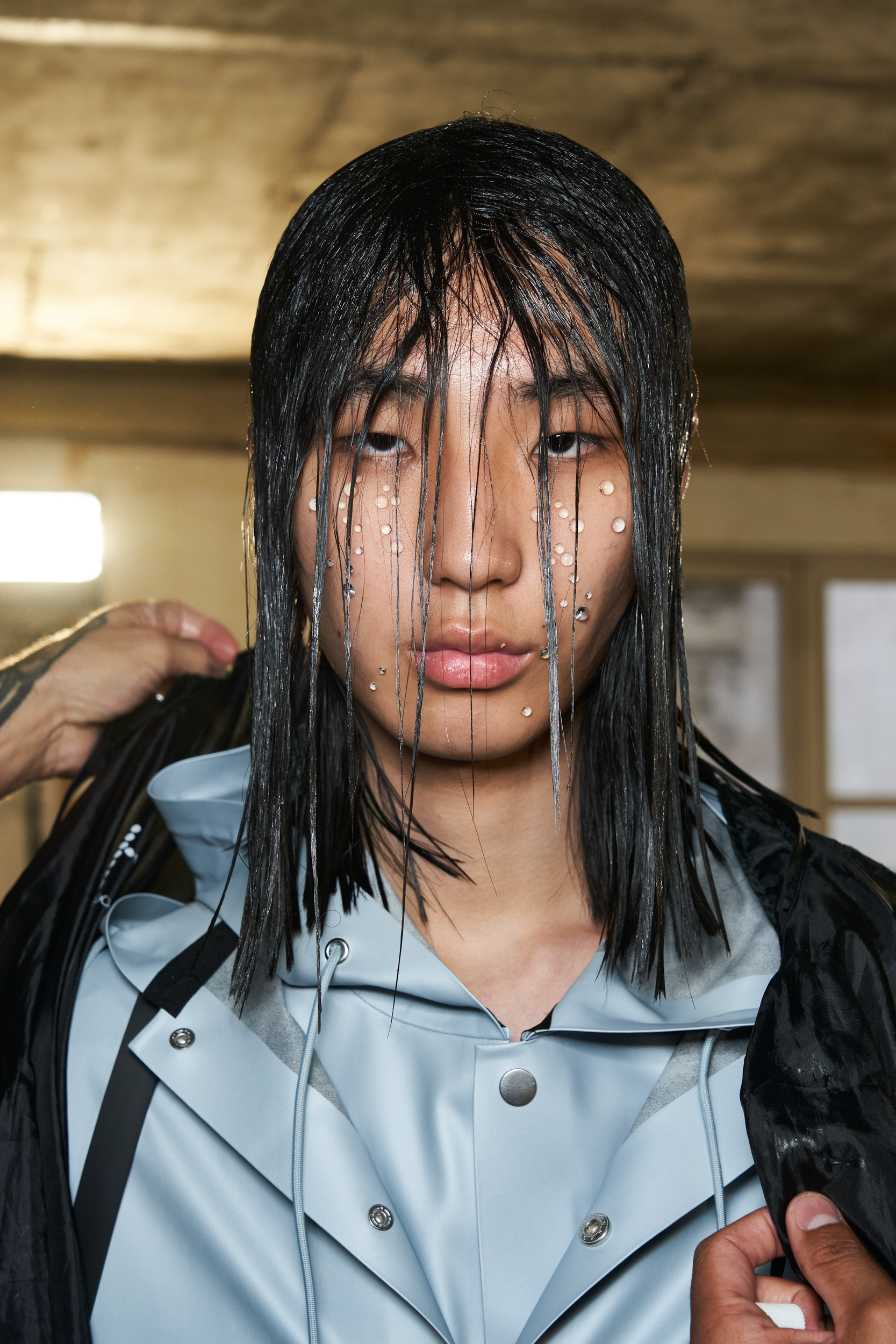 Rains Spring 2024 Men’s Fashion Show Backstage