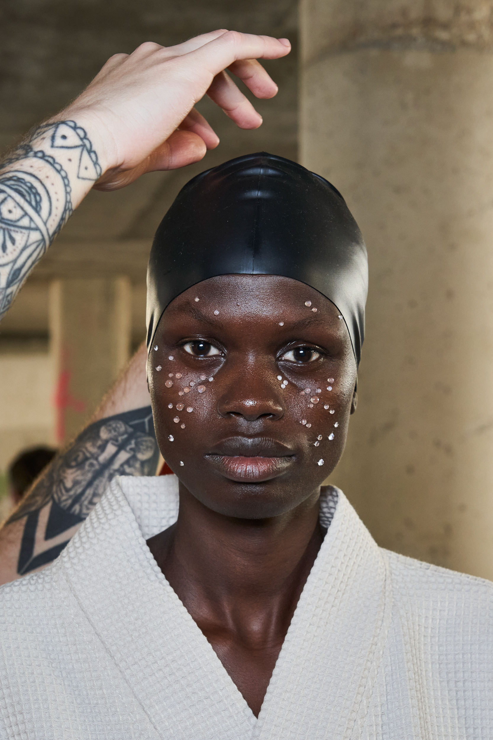 Rains Spring 2024 Men’s Fashion Show Backstage