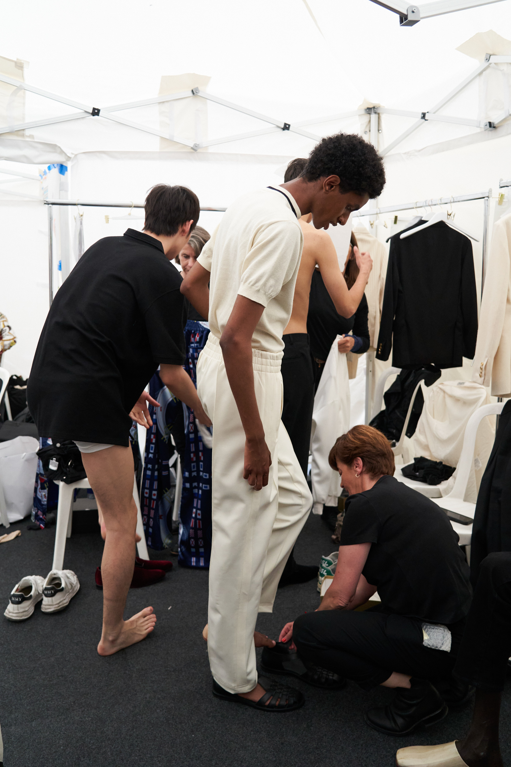 Rhude Spring 2024 Men’s Fashion Show Backstage