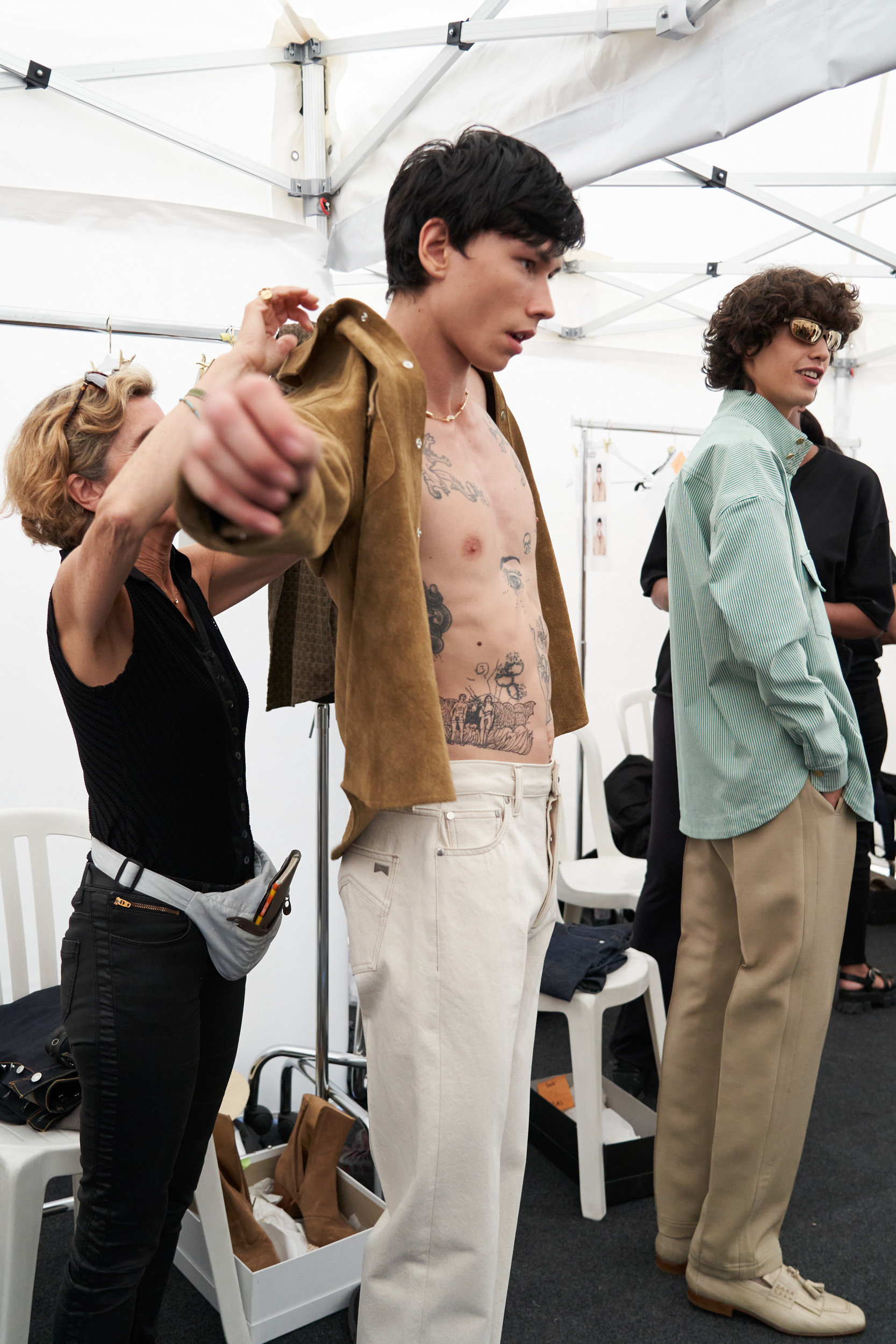 Rhude Spring 2024 Men’s Fashion Show Backstage