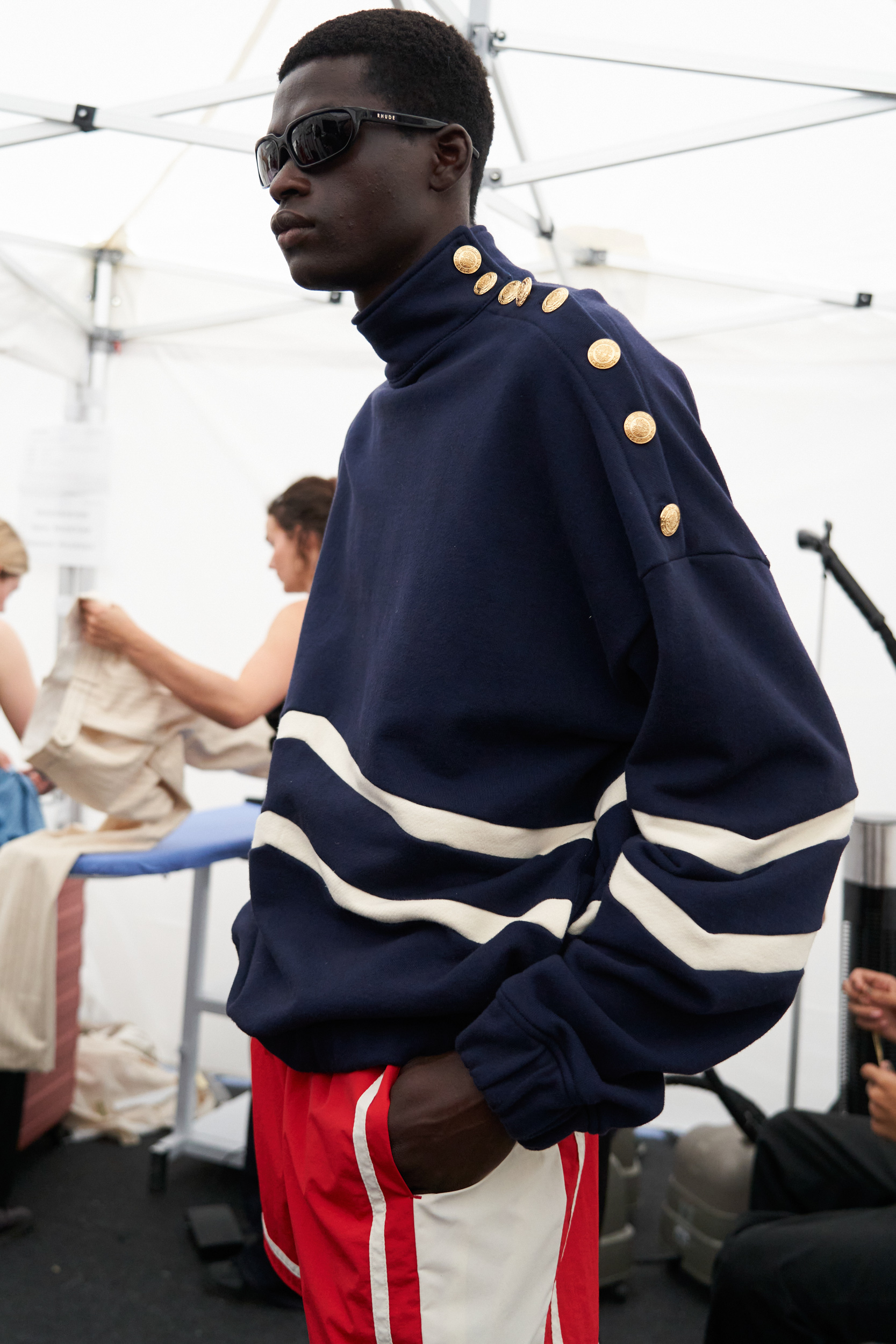 Rhude Spring 2024 Men’s Fashion Show Backstage