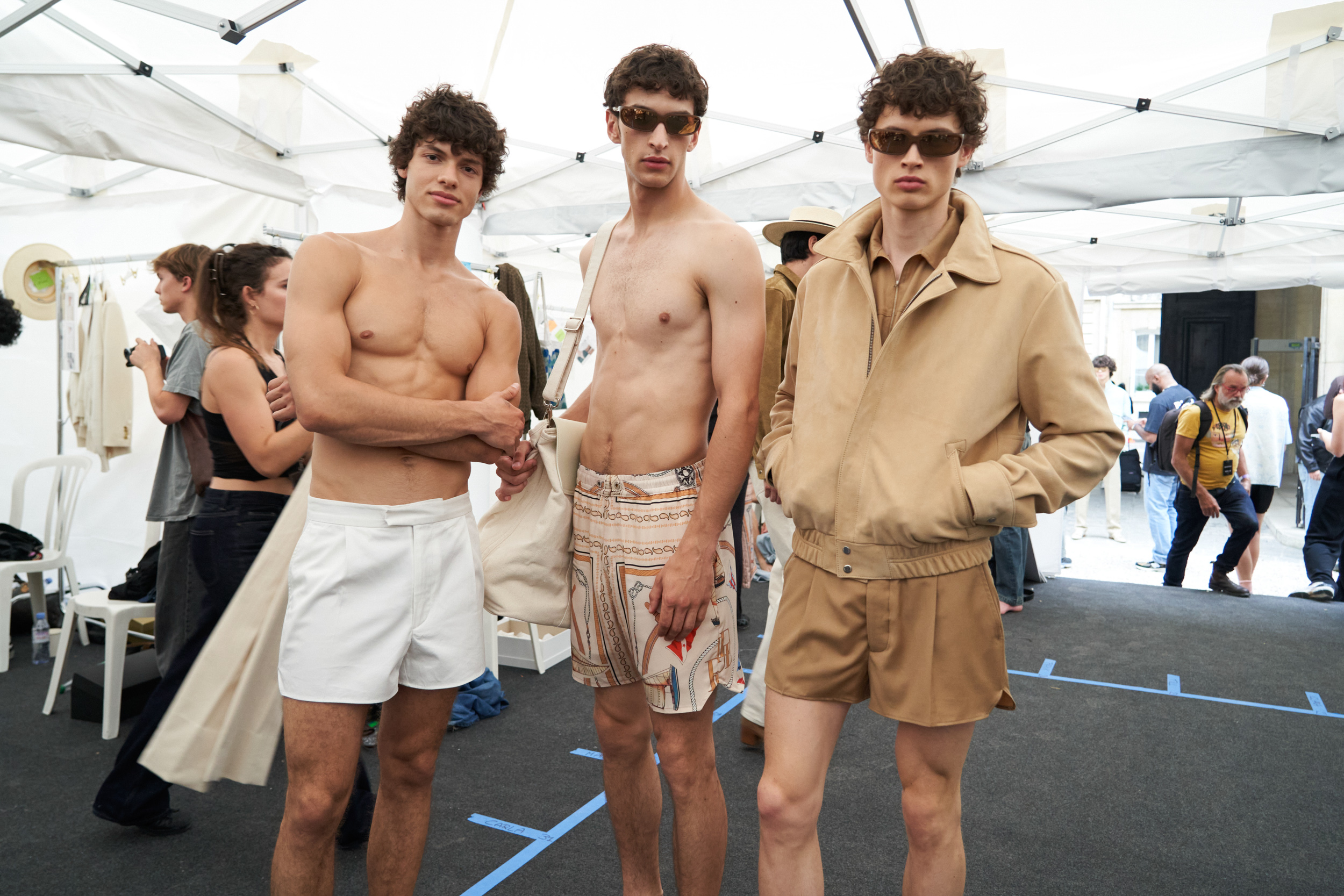 Rhude Spring 2024 Men’s Fashion Show Backstage