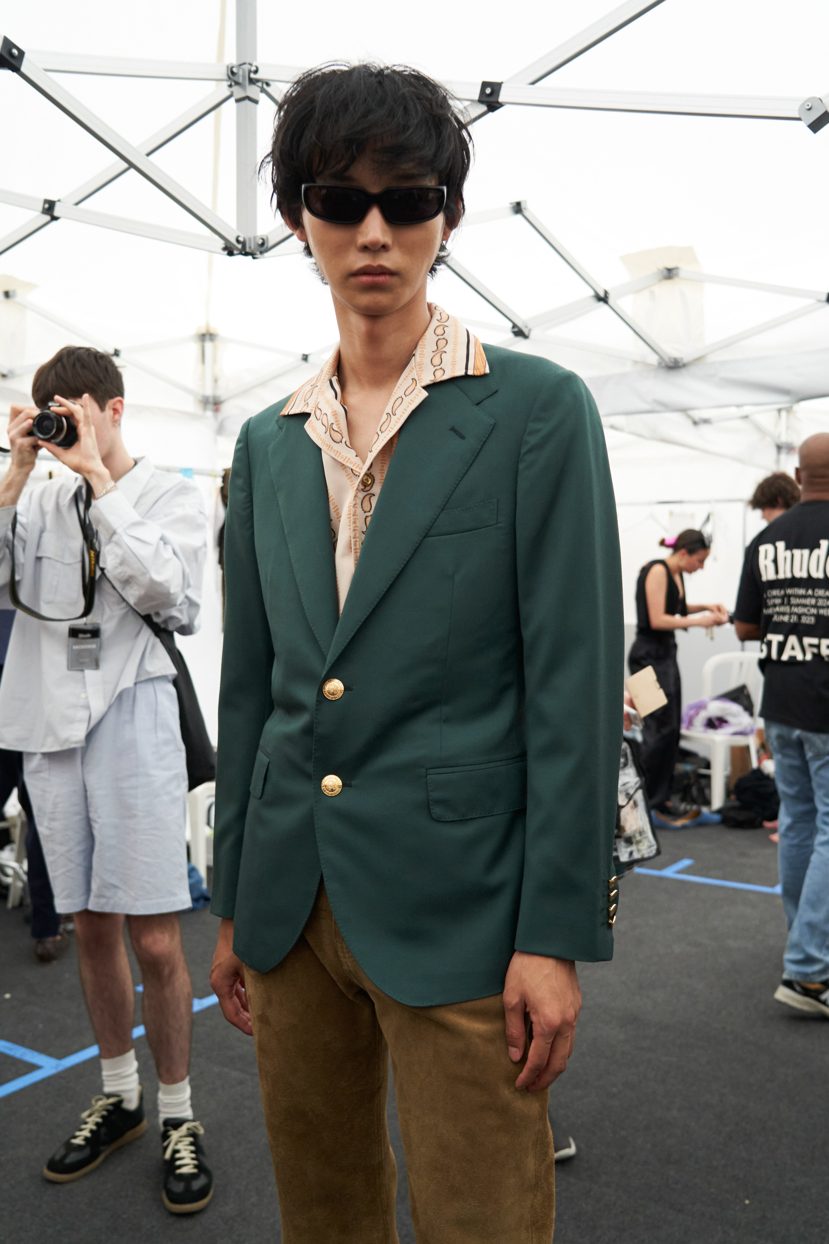 Rhude Spring 2024 Men’s Fashion Show Backstage