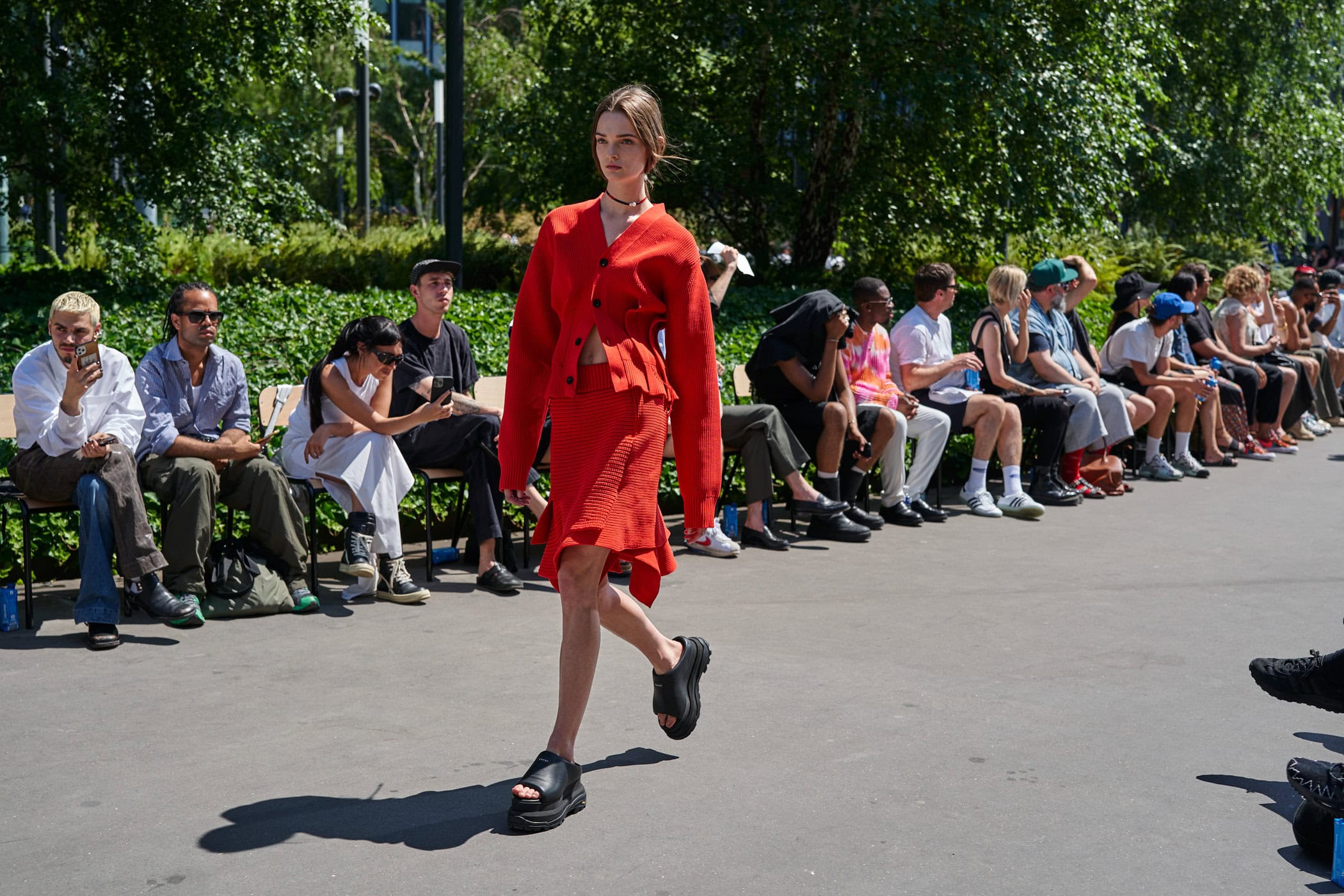 Sacai Spring 2024 Men’s Fashion Show Atmosphere