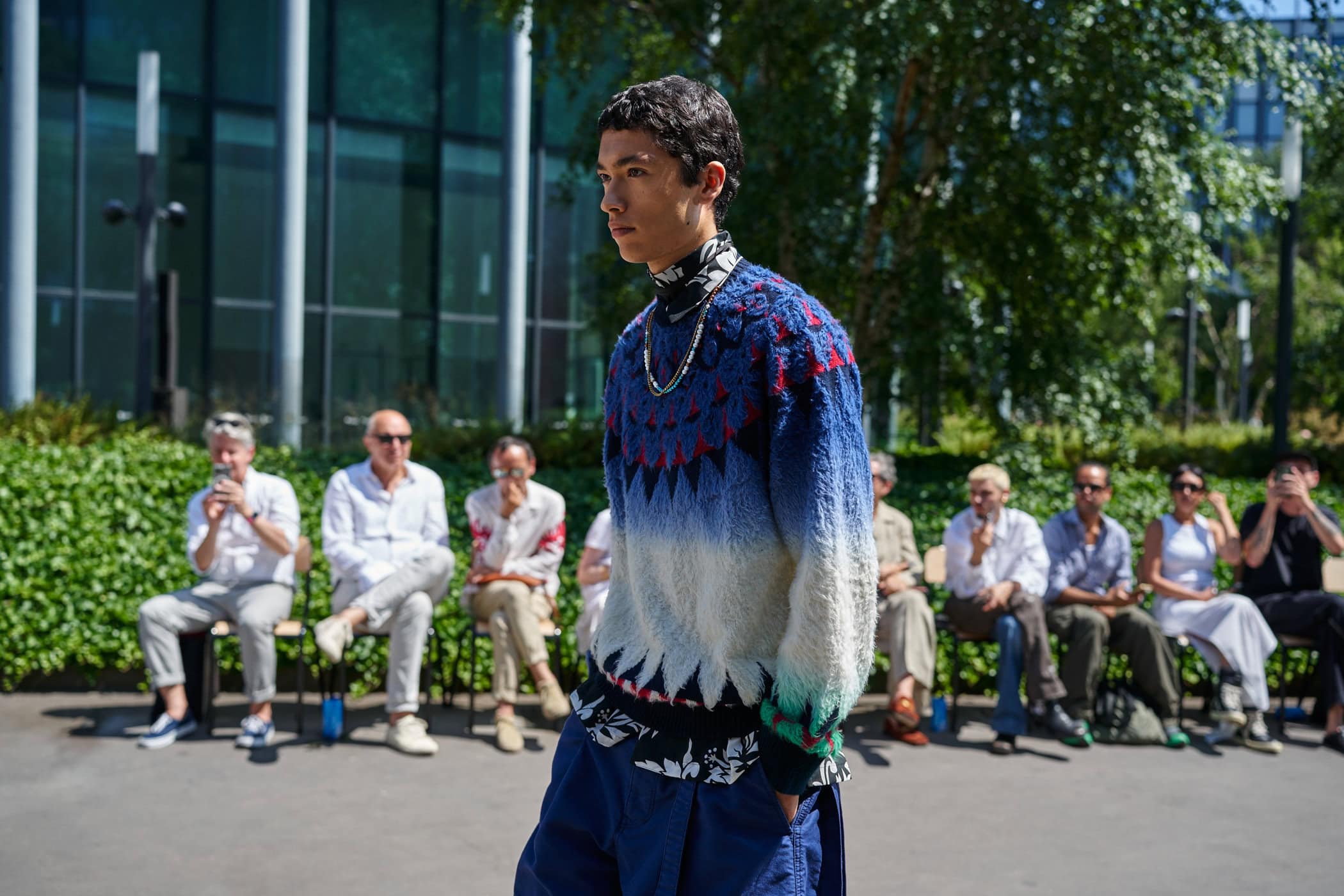 Sacai Spring 2024 Men’s Fashion Show Atmosphere