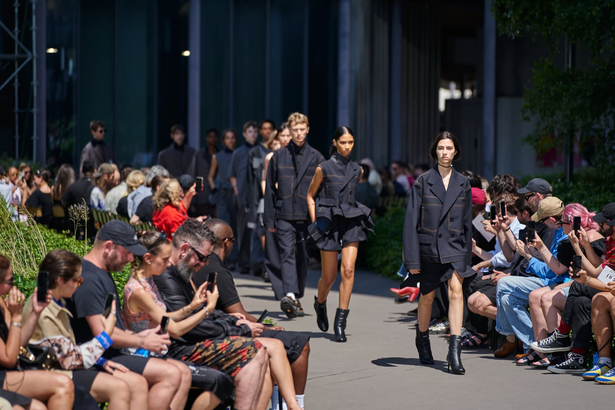 Sacai Spring 2024 Men’s Fashion Show Atmosphere