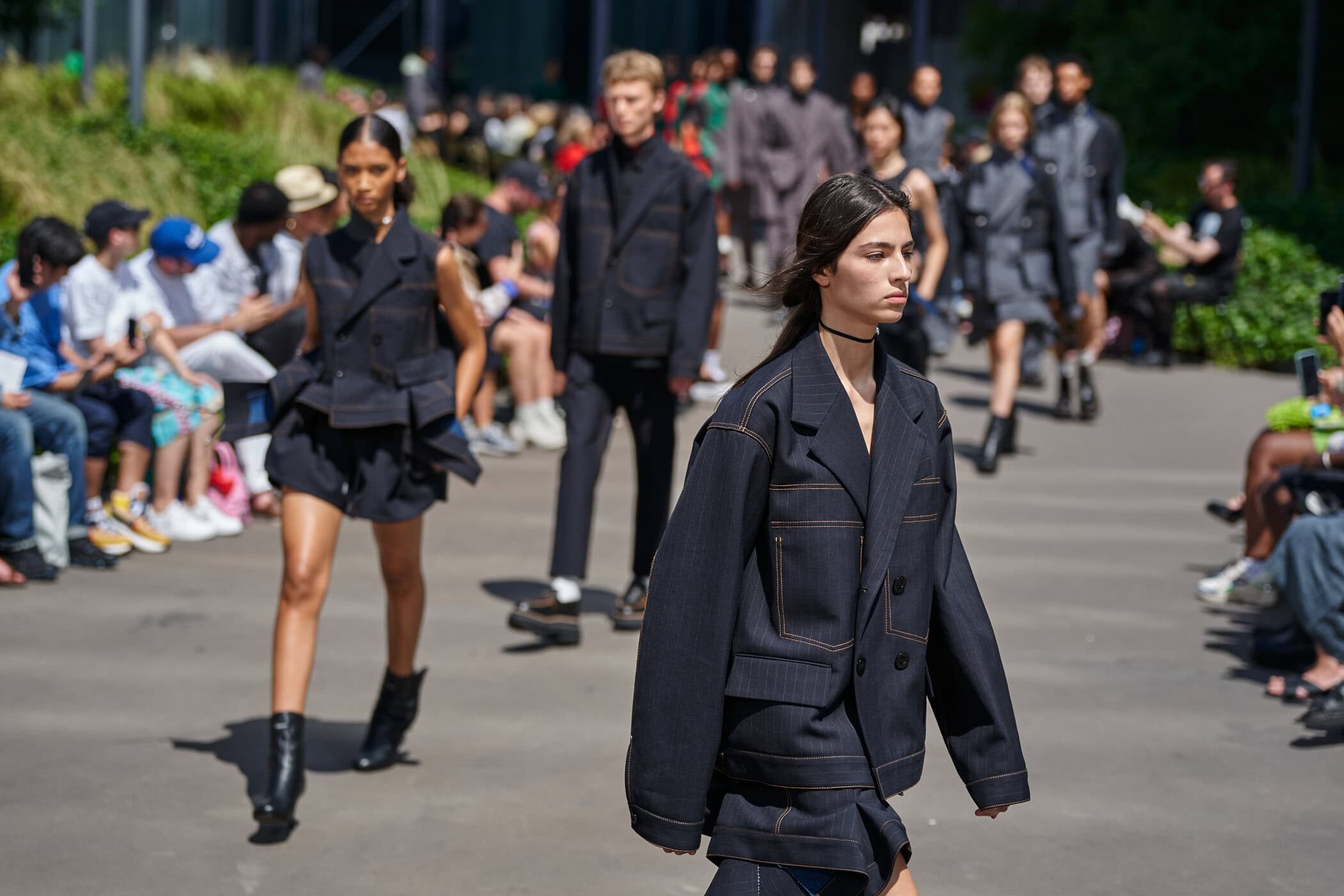 Sacai Spring 2024 Men’s Fashion Show Atmosphere