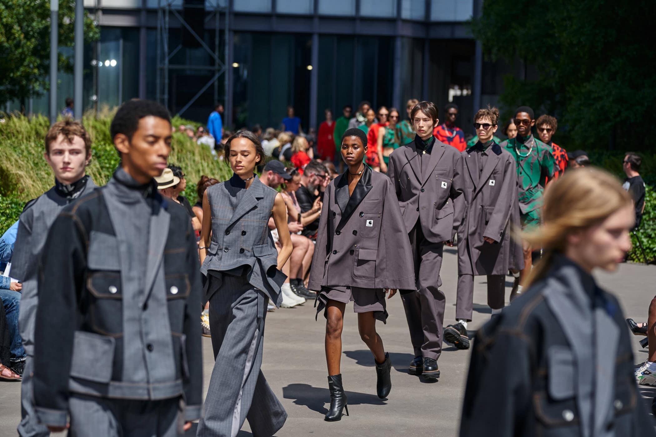 Sacai Spring 2024 Men’s Fashion Show Atmosphere