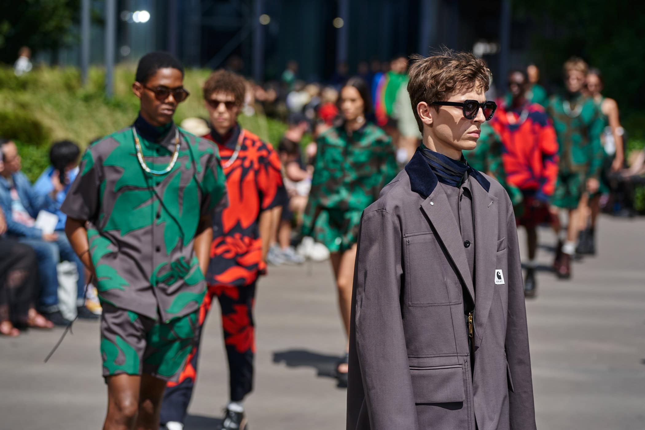 Sacai Spring 2024 Men’s Fashion Show Atmosphere