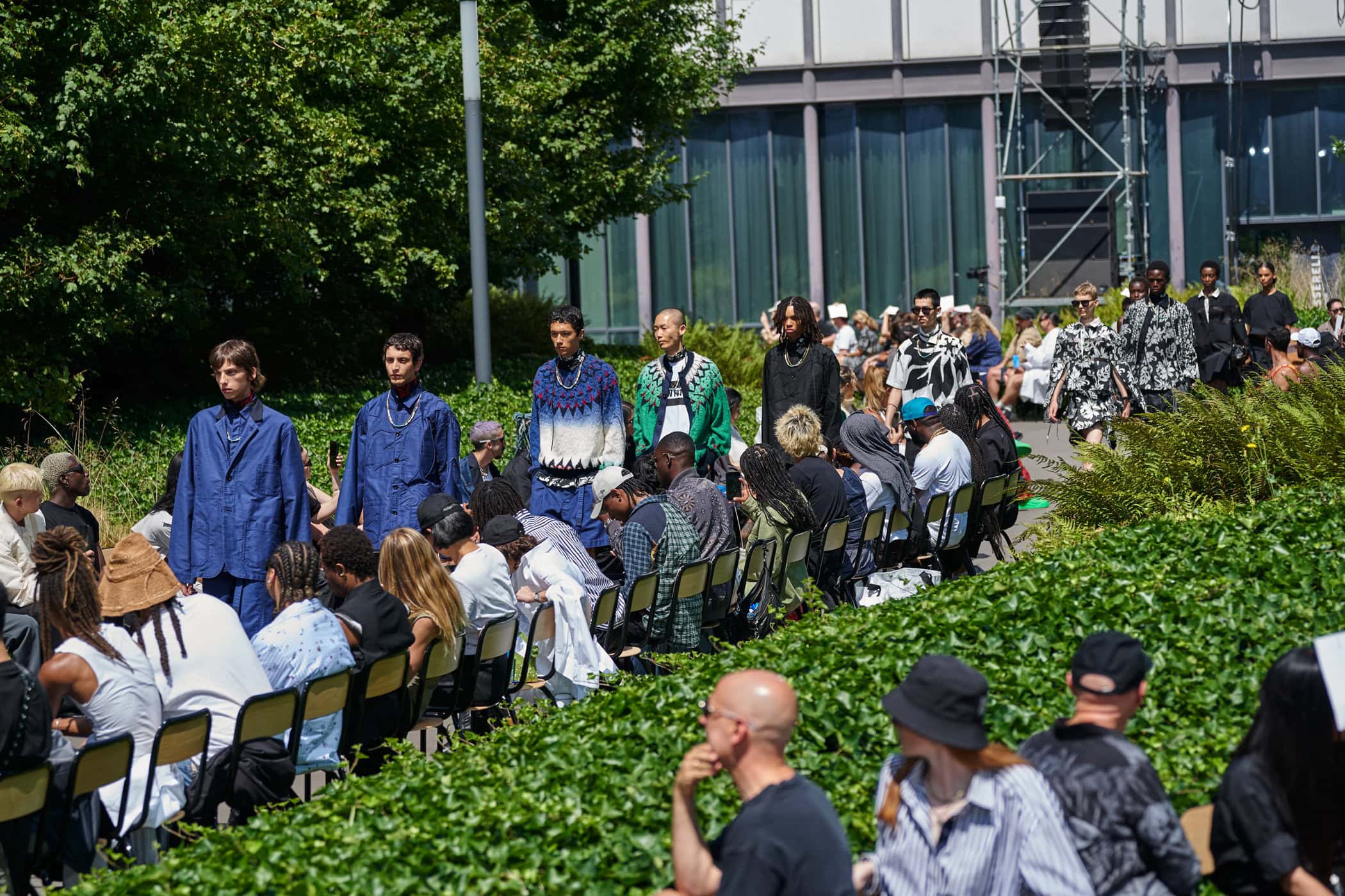 Sacai Spring 2024 Men’s Fashion Show Atmosphere