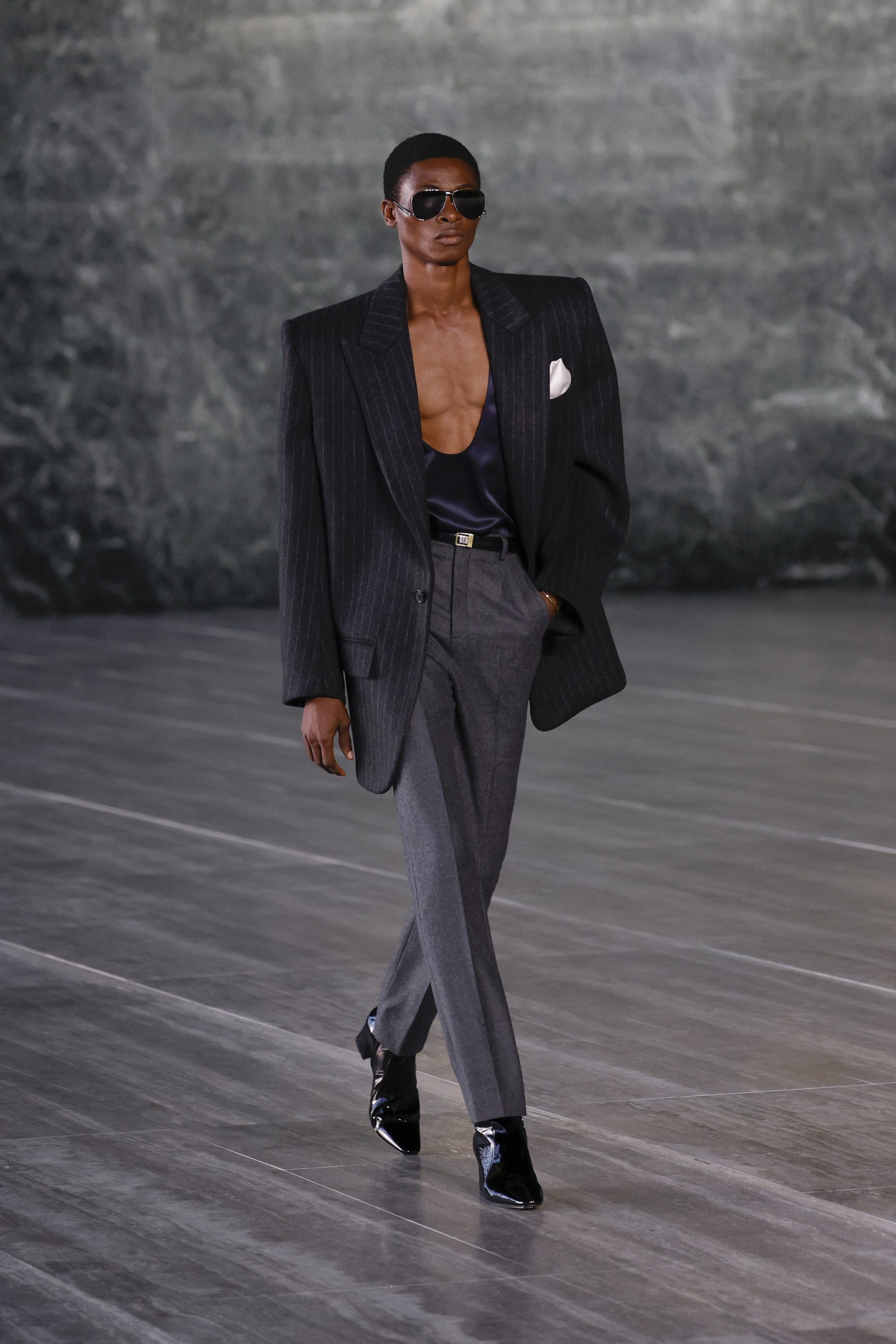 Saint Laurent Spring Men's 2024 Fashion Show The Impression