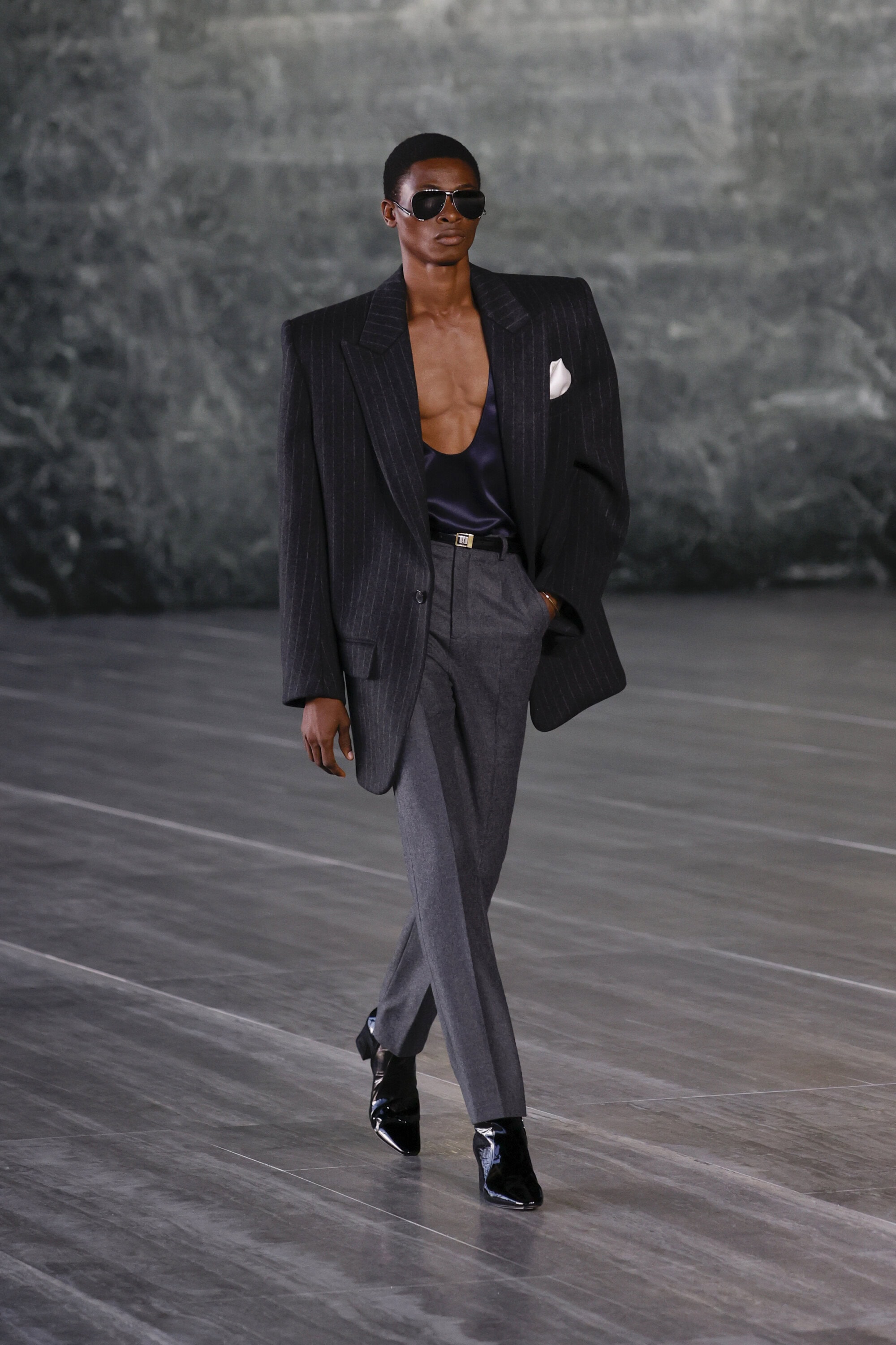 Saint Laurent Spring Men s 2024 Fashion Show The Impression