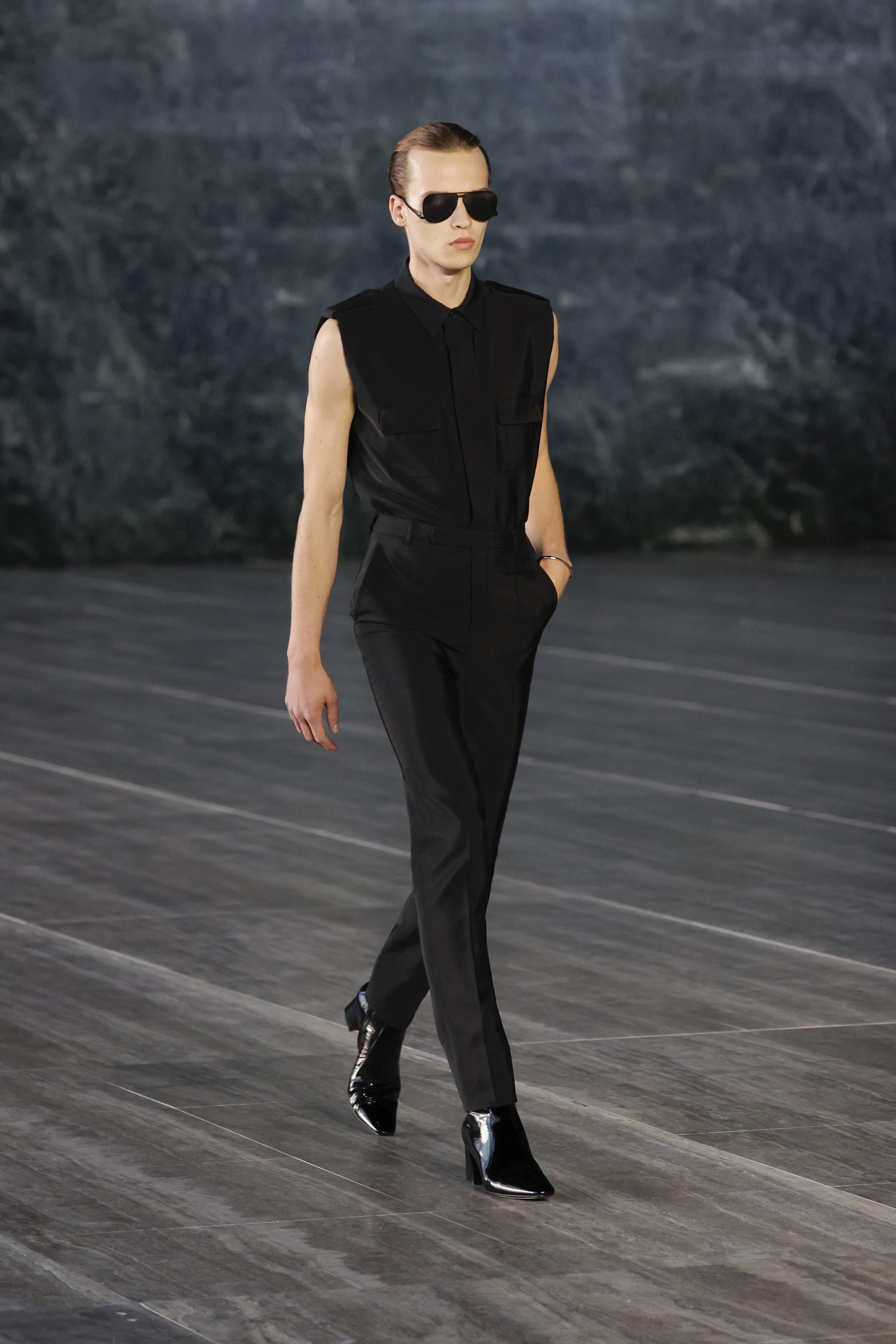 Saint Laurent Spring Men's 2024 Fashion Show The Impression