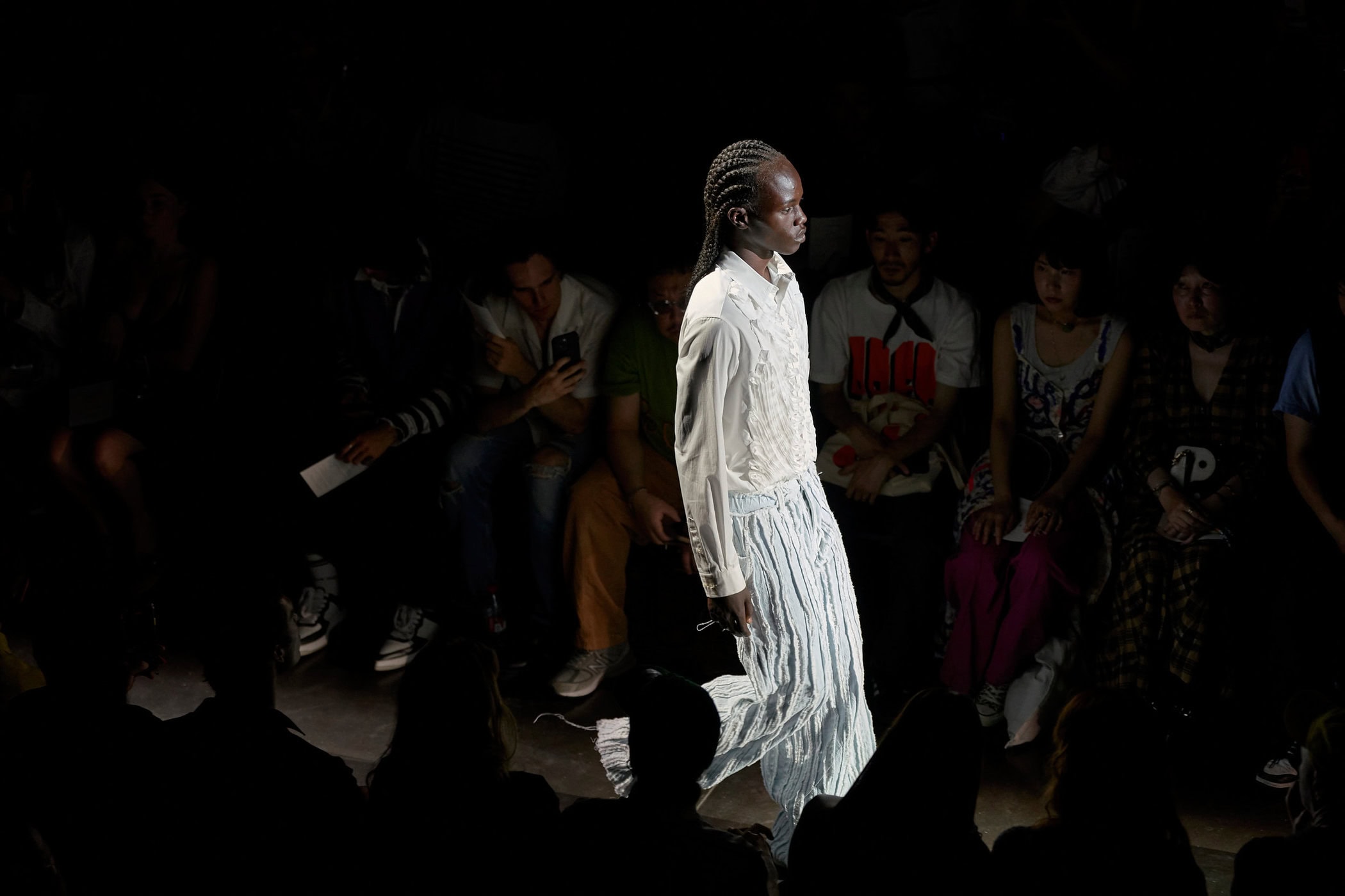 Taakk Spring 2024 Men’s Fashion Show Atmosphere