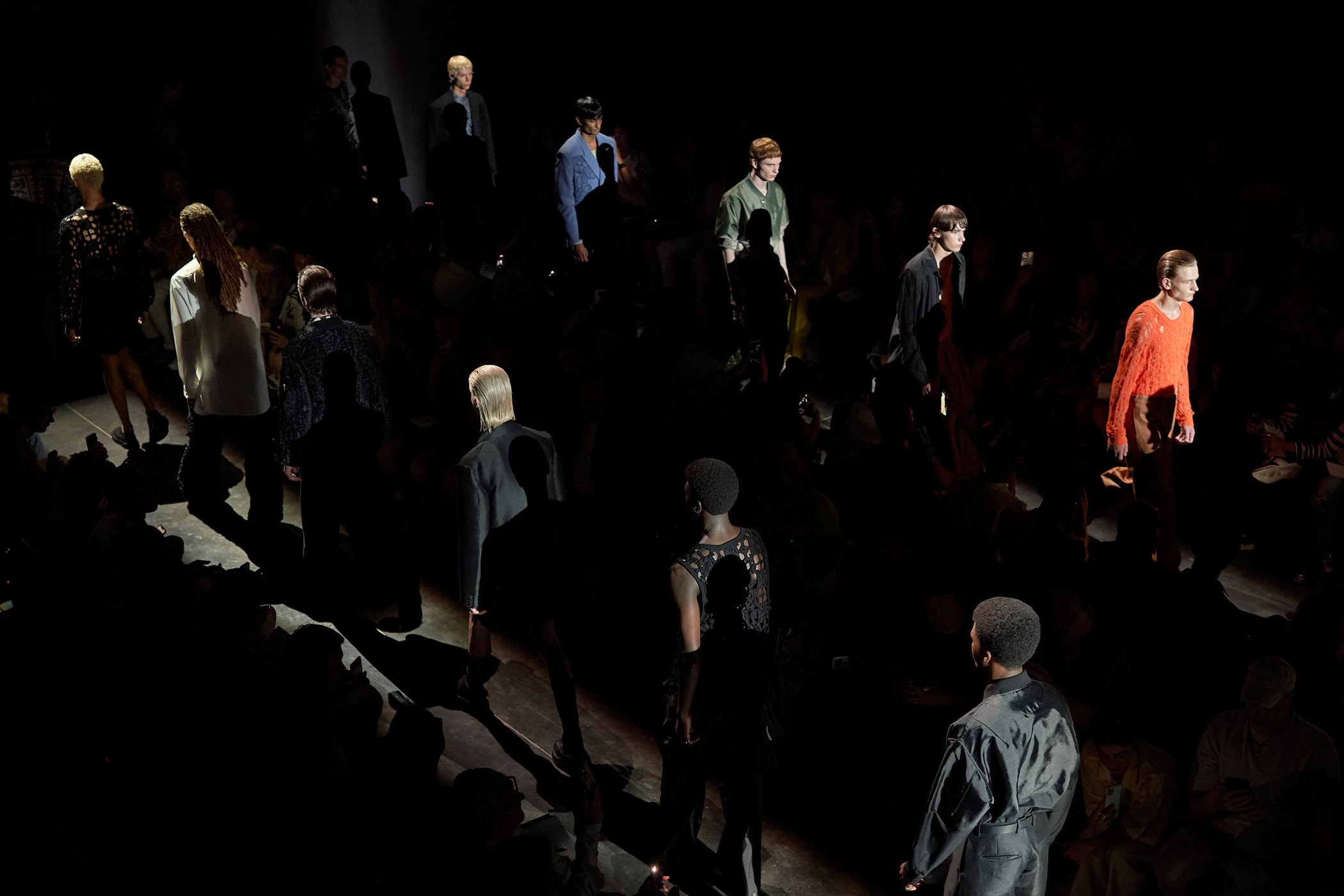 Taakk Spring 2024 Men’s Fashion Show Atmosphere