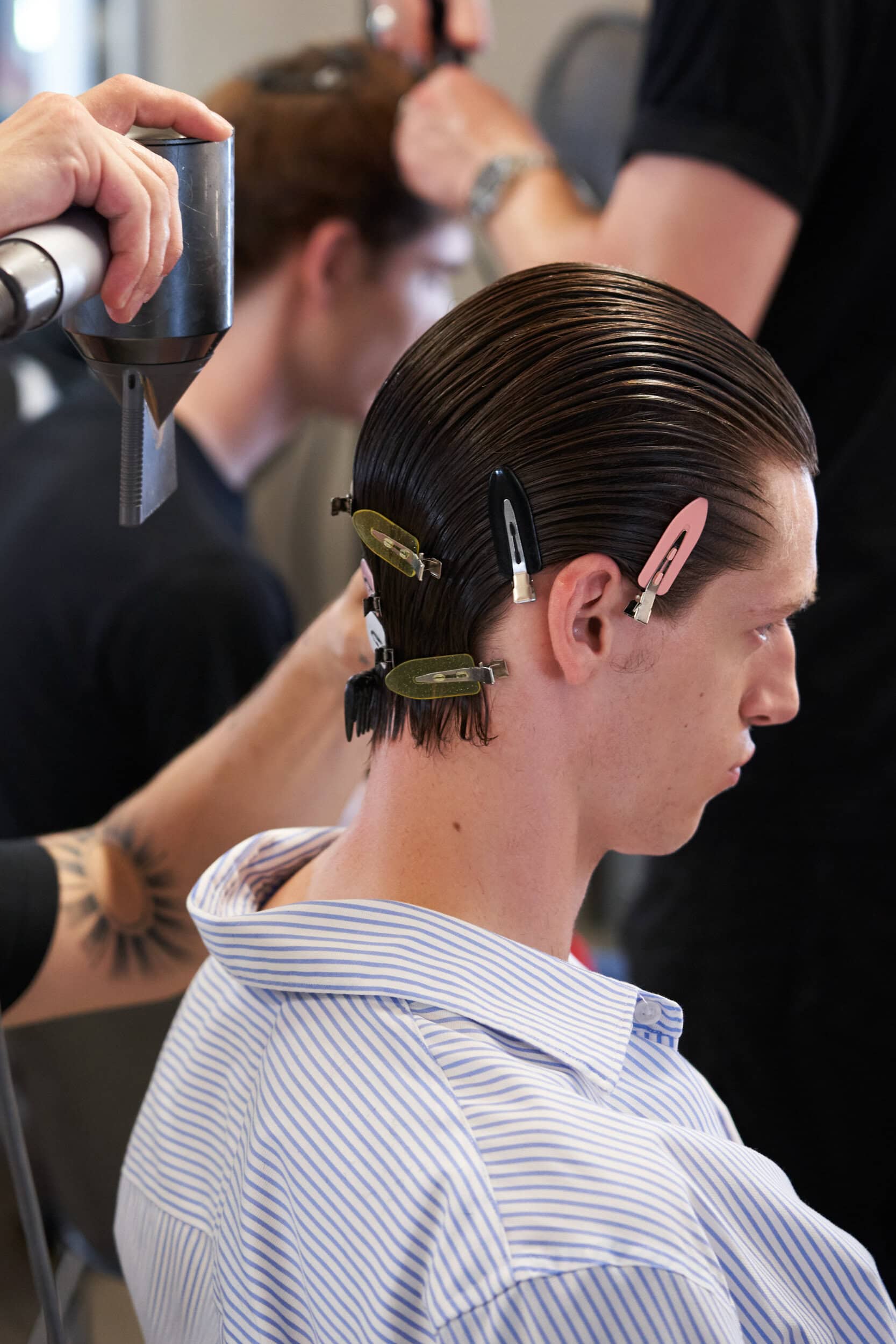 Taakk Spring 2024 Men’s Fashion Show Backstage