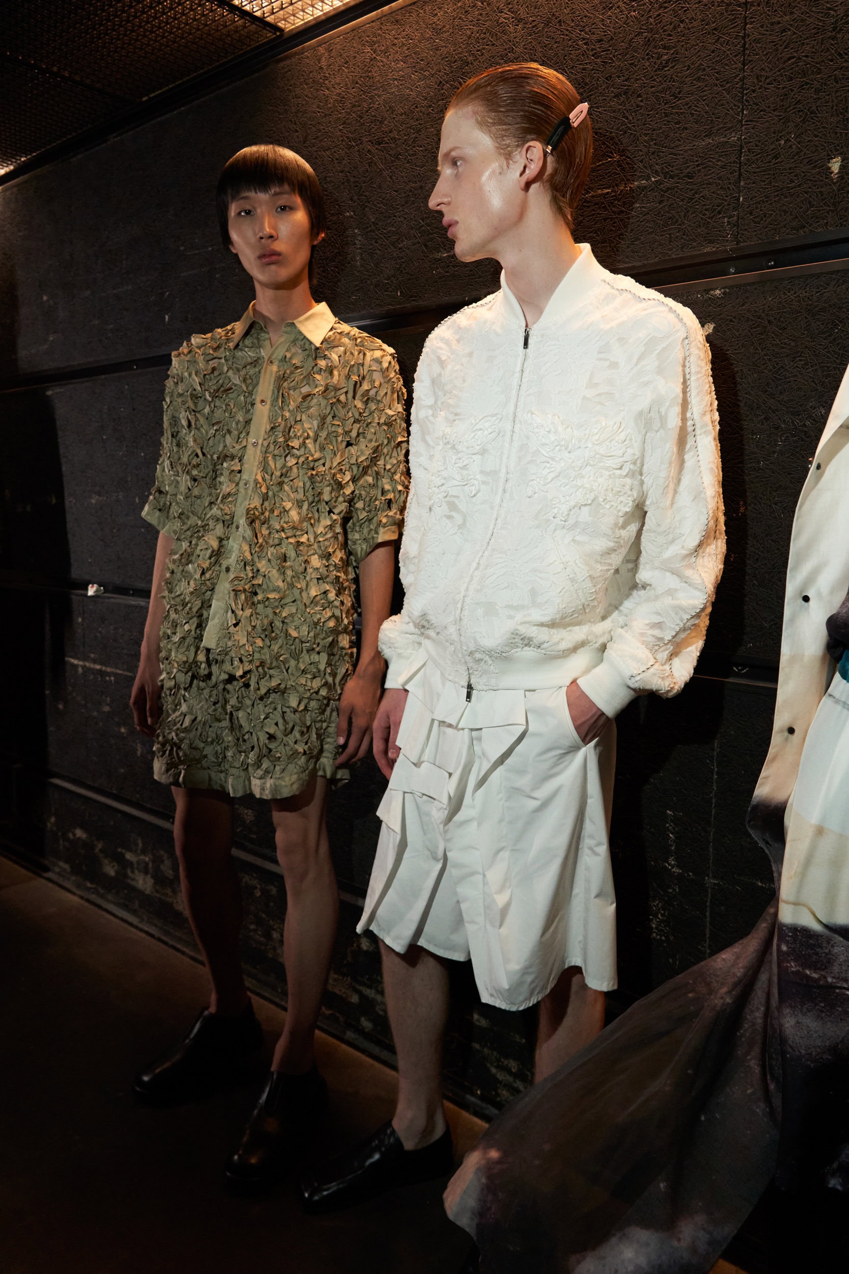 Taakk Spring 2024 Men’s Fashion Show Backstage