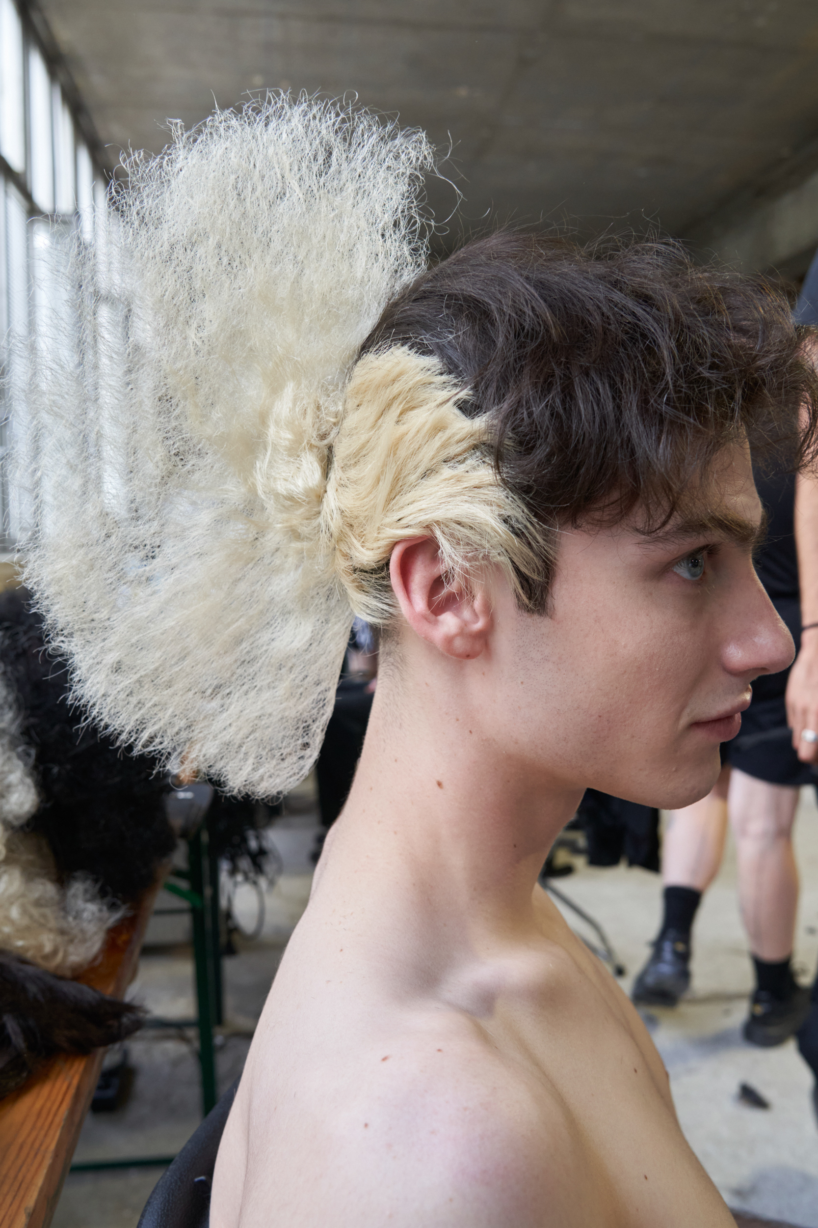 Walter Van Beirendonck Spring 2024 Men's Fashion Show Backstage