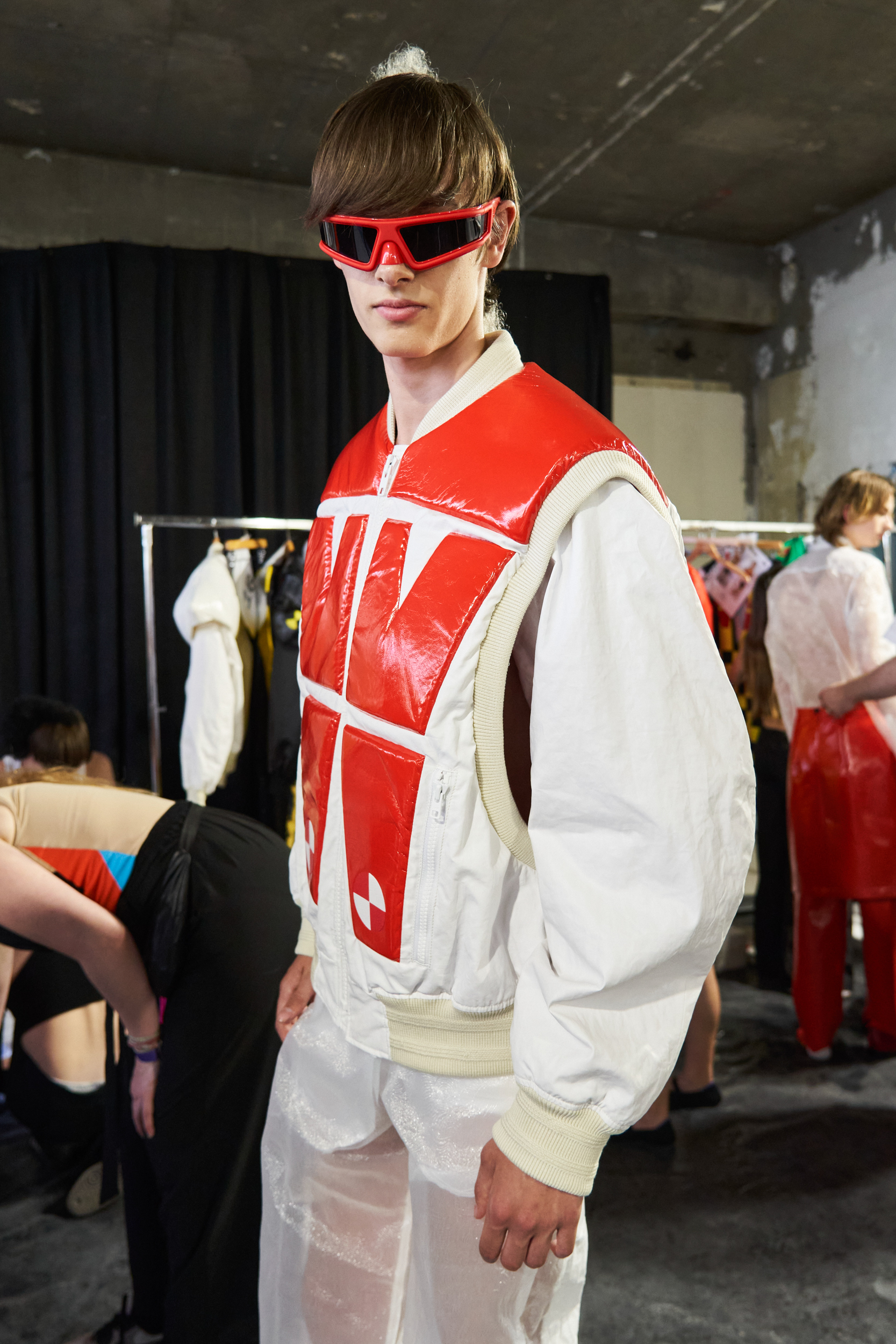 Walter Van Beirendonck Spring 2024 Men’s Fashion Show Backstage