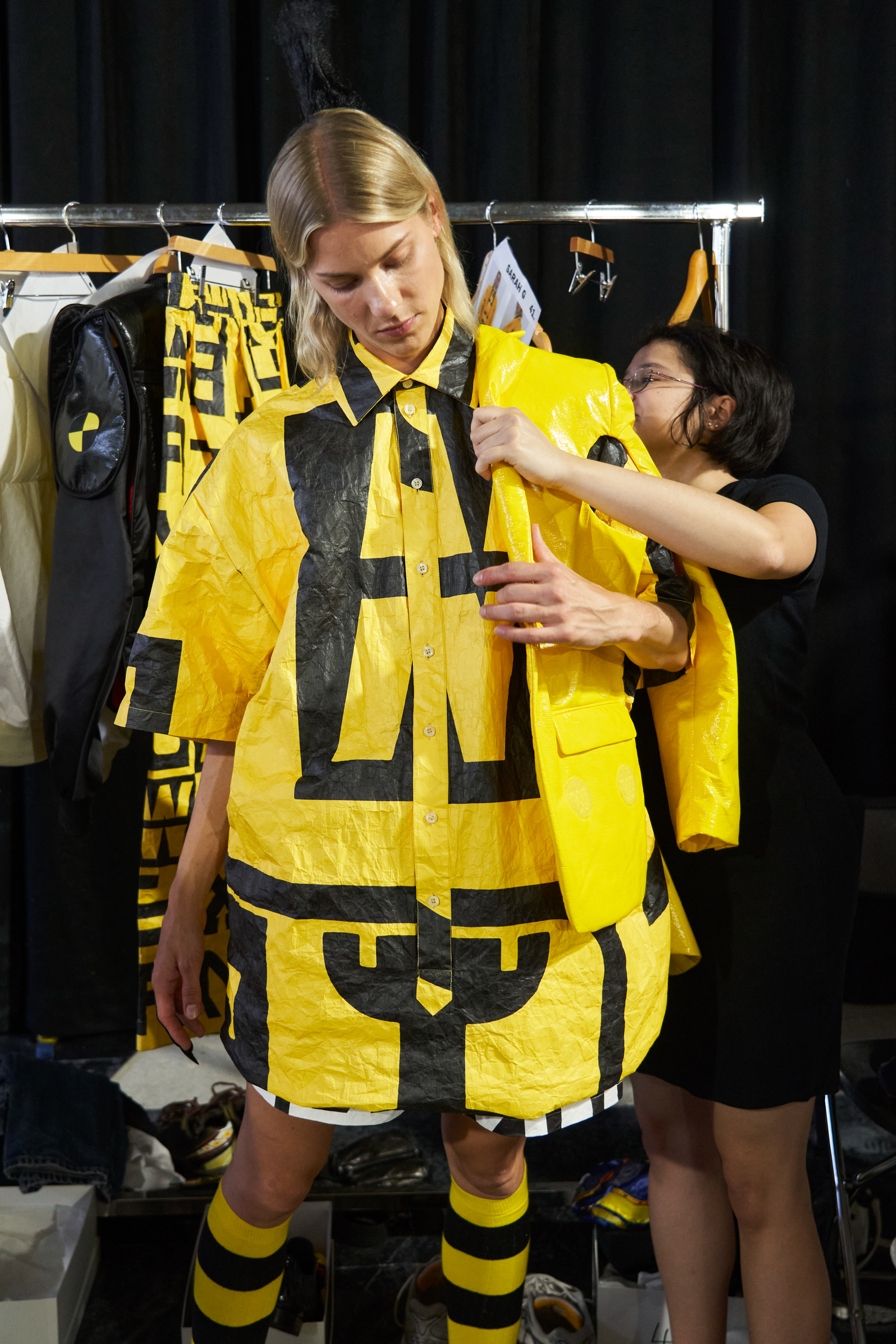 Walter Van Beirendonck Spring 2024 Men’s Fashion Show Backstage