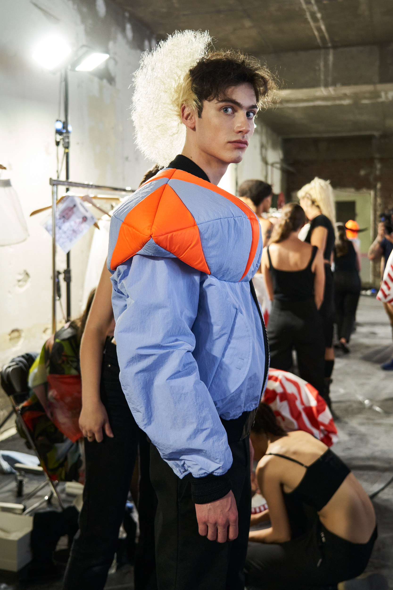 Walter Van Beirendonck Spring 2024 Men’s Fashion Show Backstage