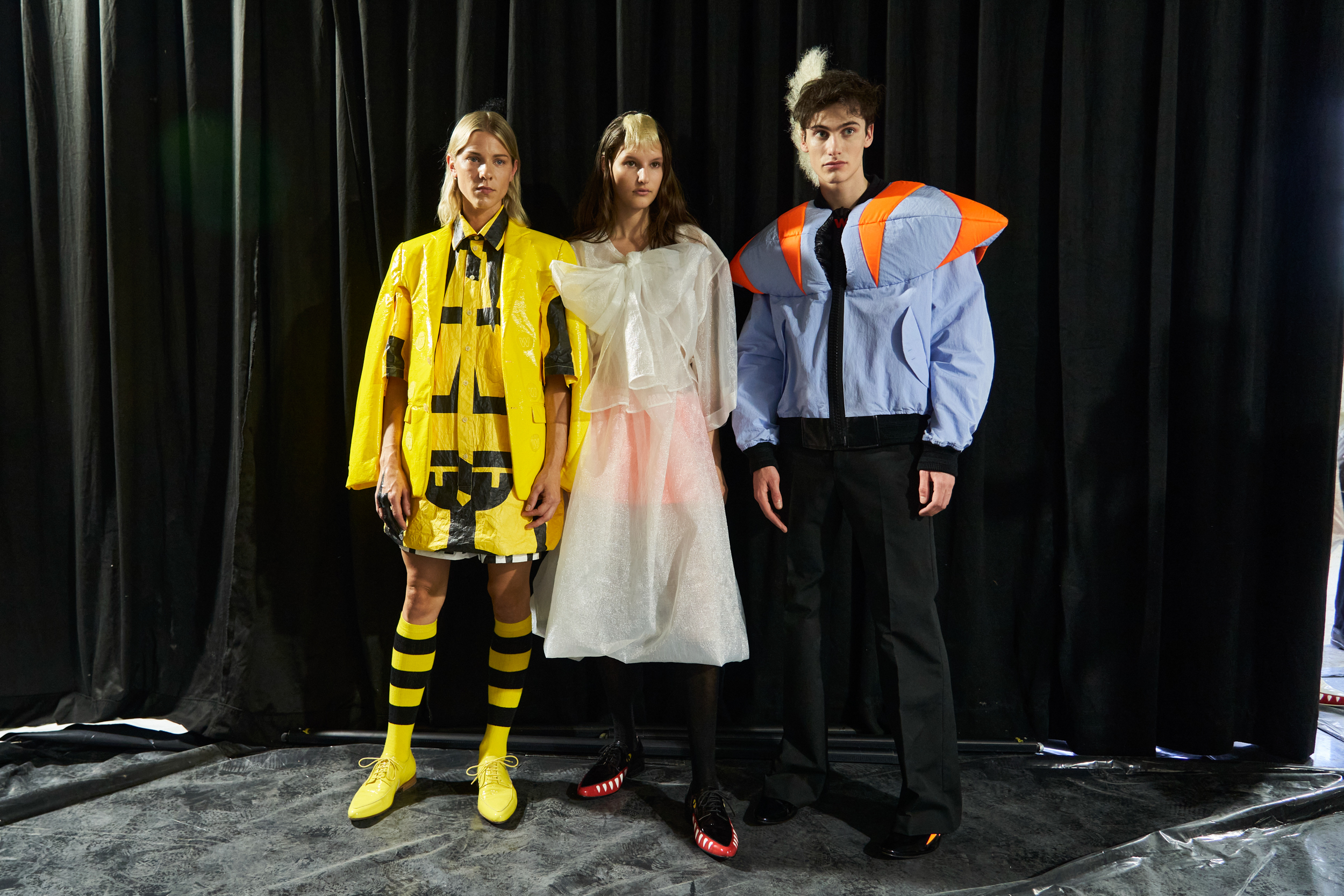 Walter Van Beirendonck Spring 2024 Men’s Fashion Show Backstage