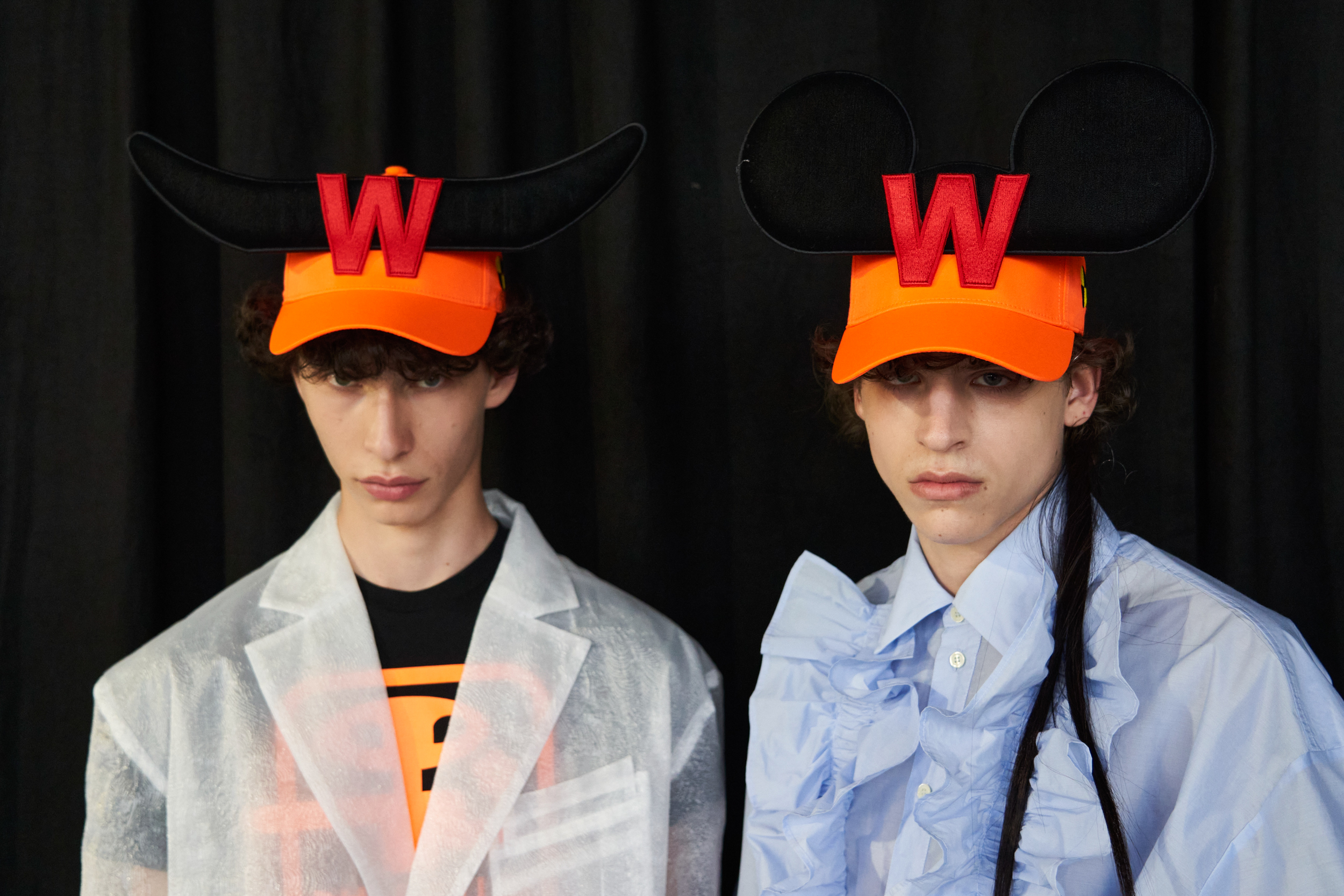 Walter Van Beirendonck Spring 2024 Men’s Fashion Show Backstage