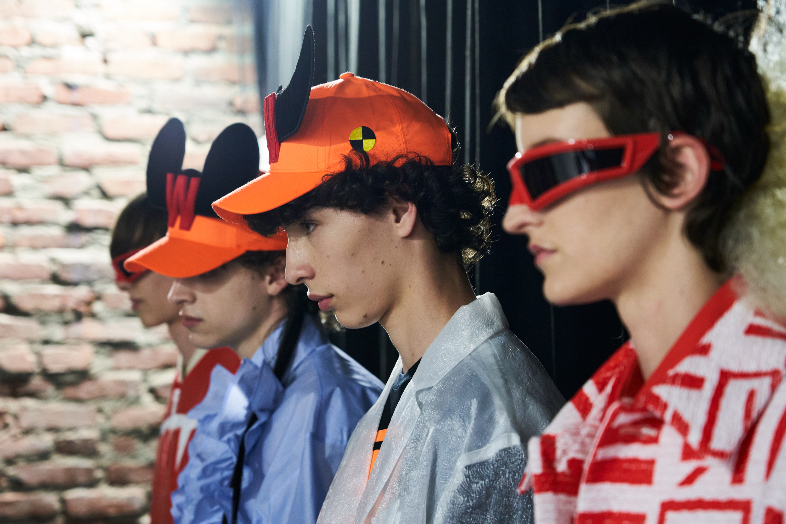 Walter Van Beirendonck Spring 2024 Men’s Fashion Show Backstage