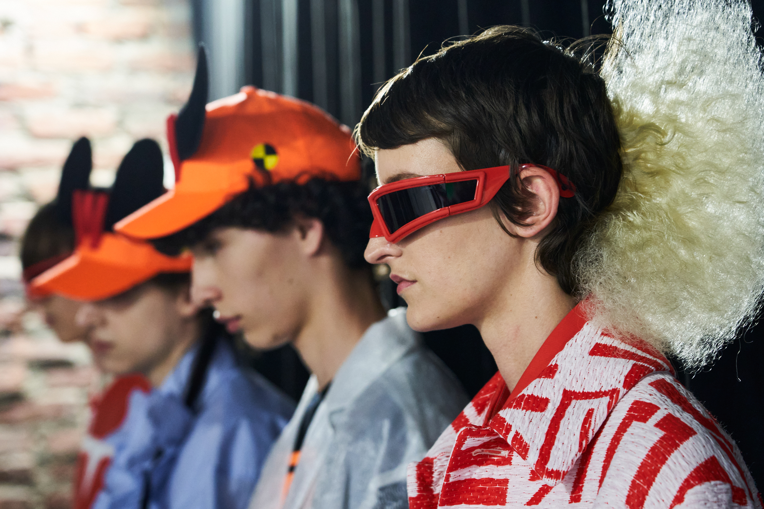 Walter Van Beirendonck Spring 2024 Men’s Fashion Show Backstage