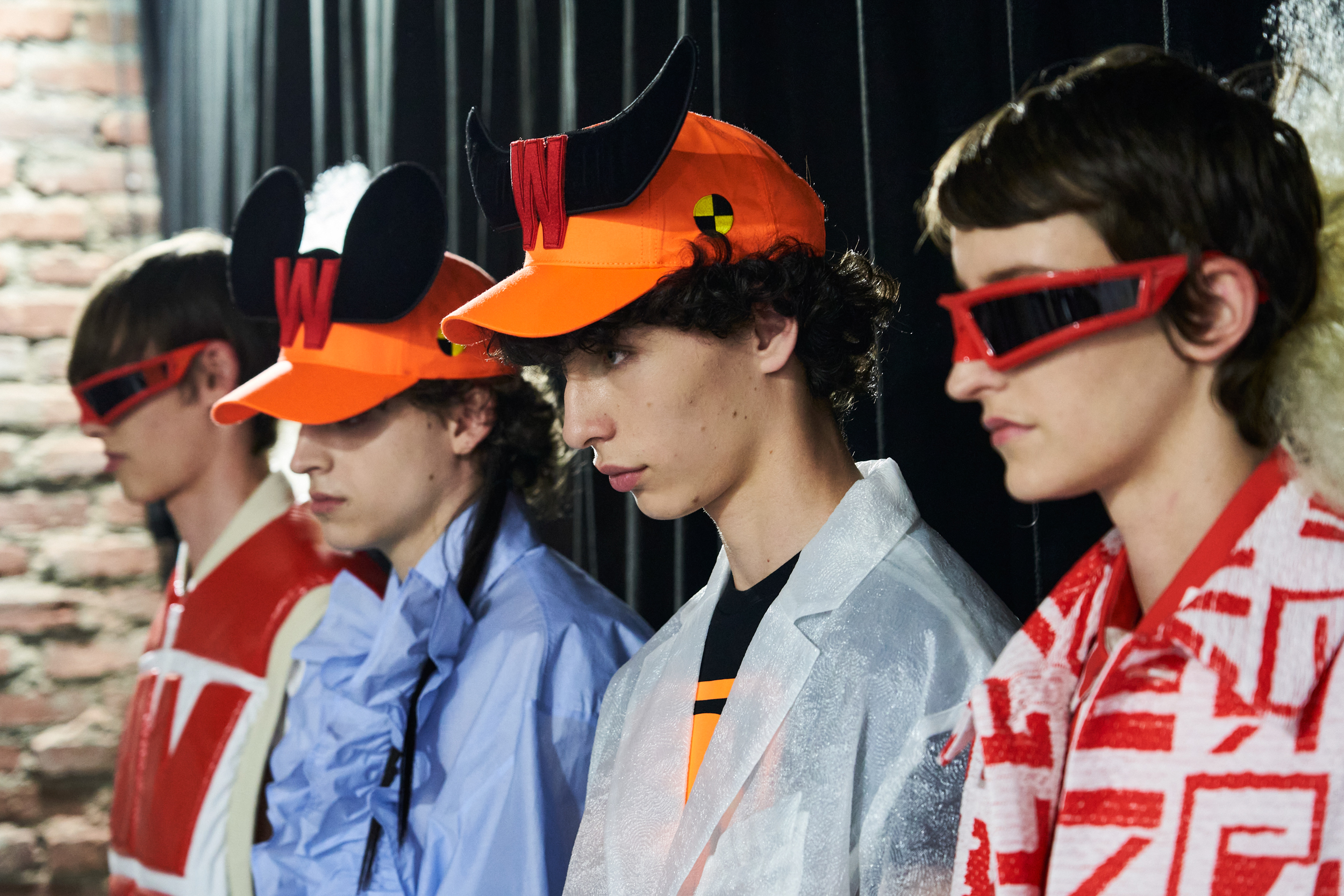 Walter Van Beirendonck Spring 2024 Men’s Fashion Show Backstage