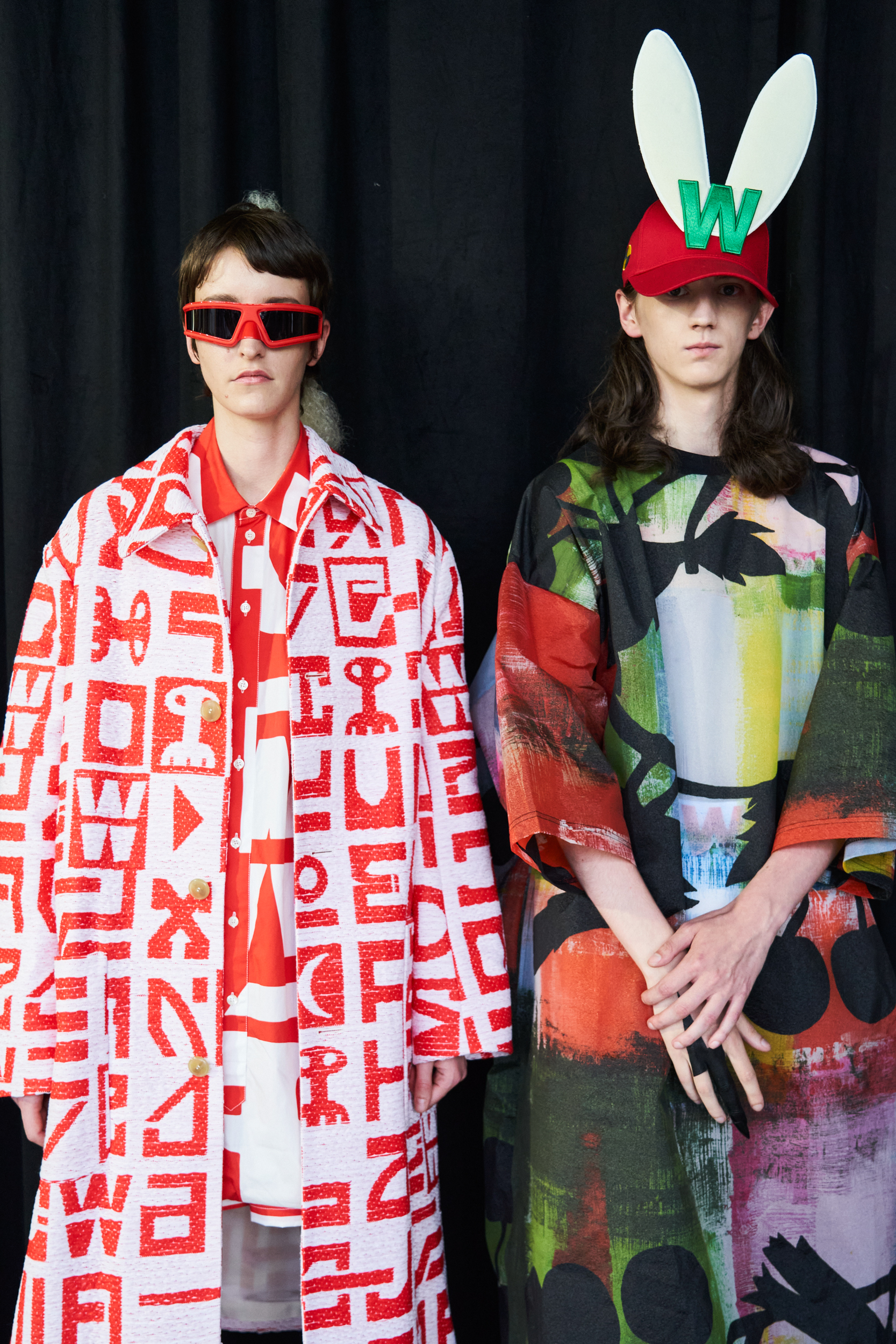 Walter Van Beirendonck Spring 2024 Men’s Fashion Show Backstage