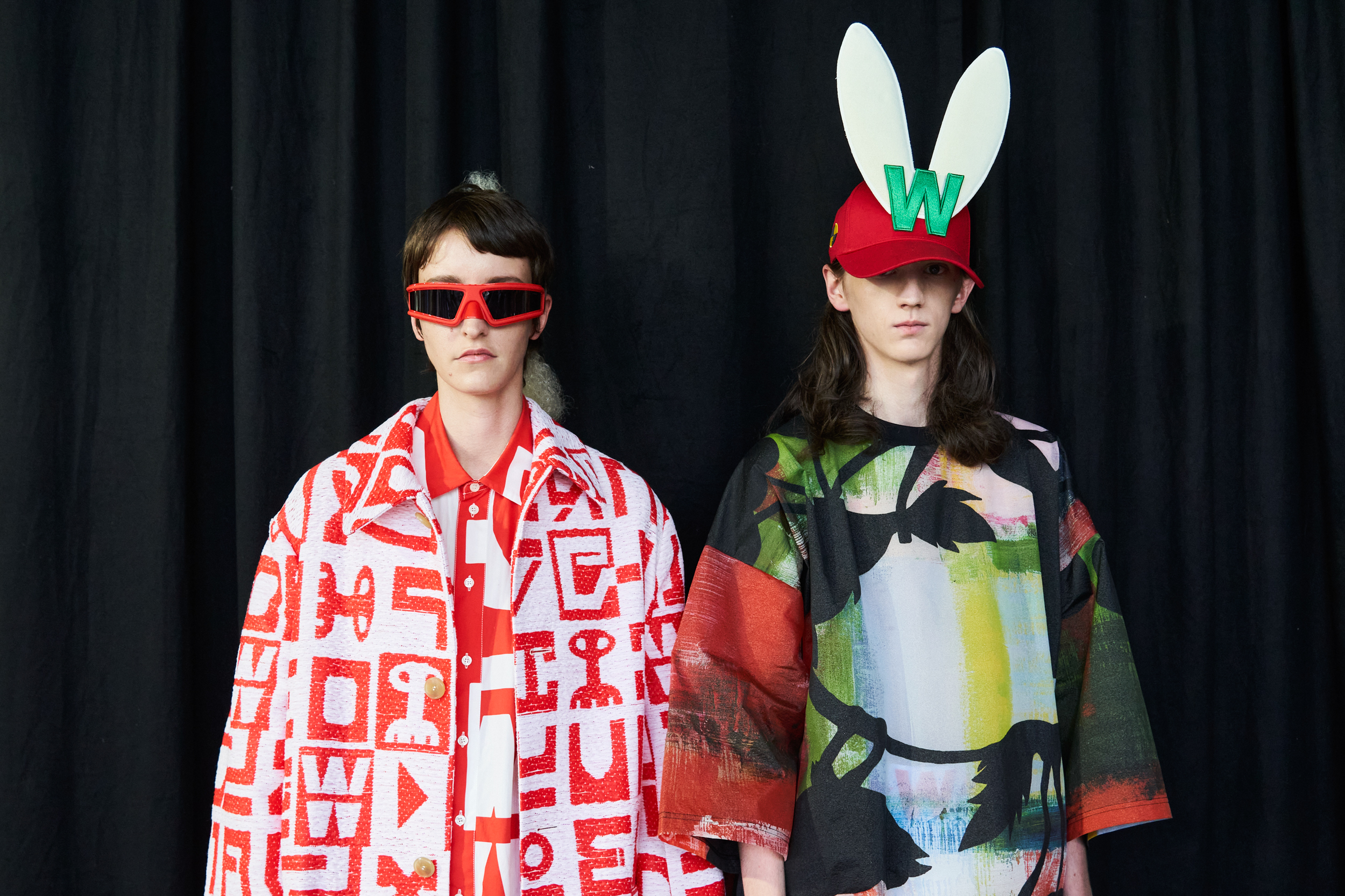 Walter Van Beirendonck Spring 2024 Men’s Fashion Show Backstage