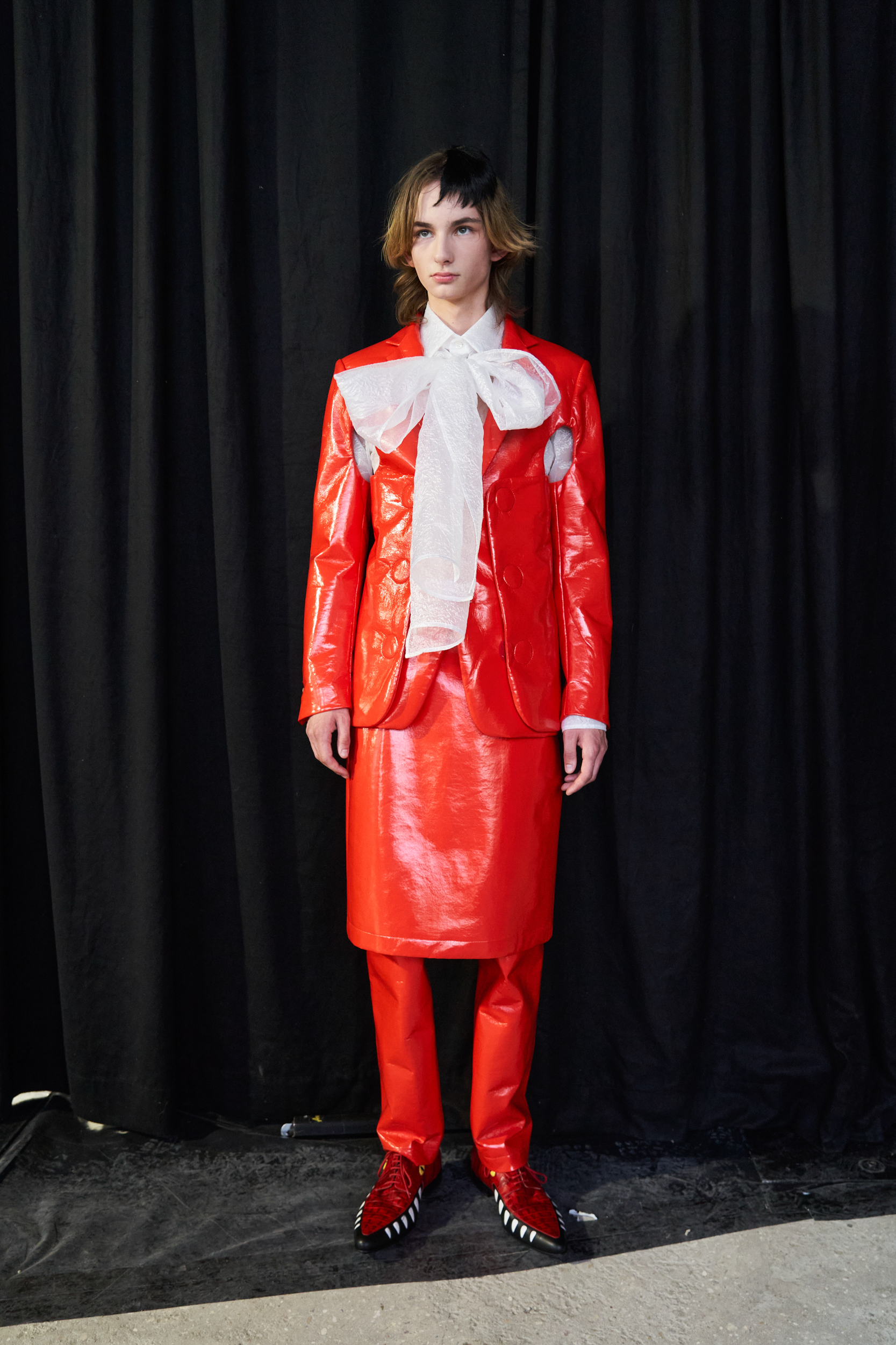 Walter Van Beirendonck Spring 2024 Men’s Fashion Show Backstage