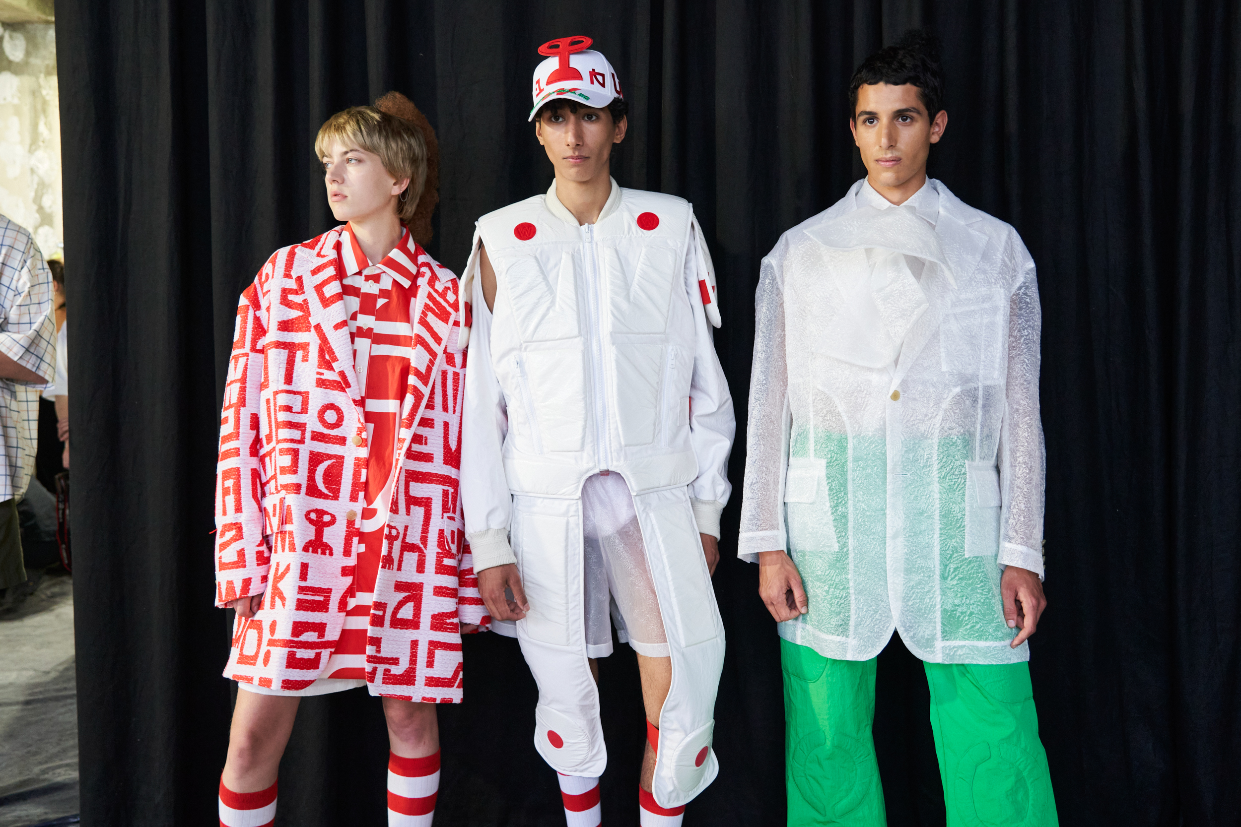 Walter Van Beirendonck Spring 2024 Men’s Fashion Show Backstage