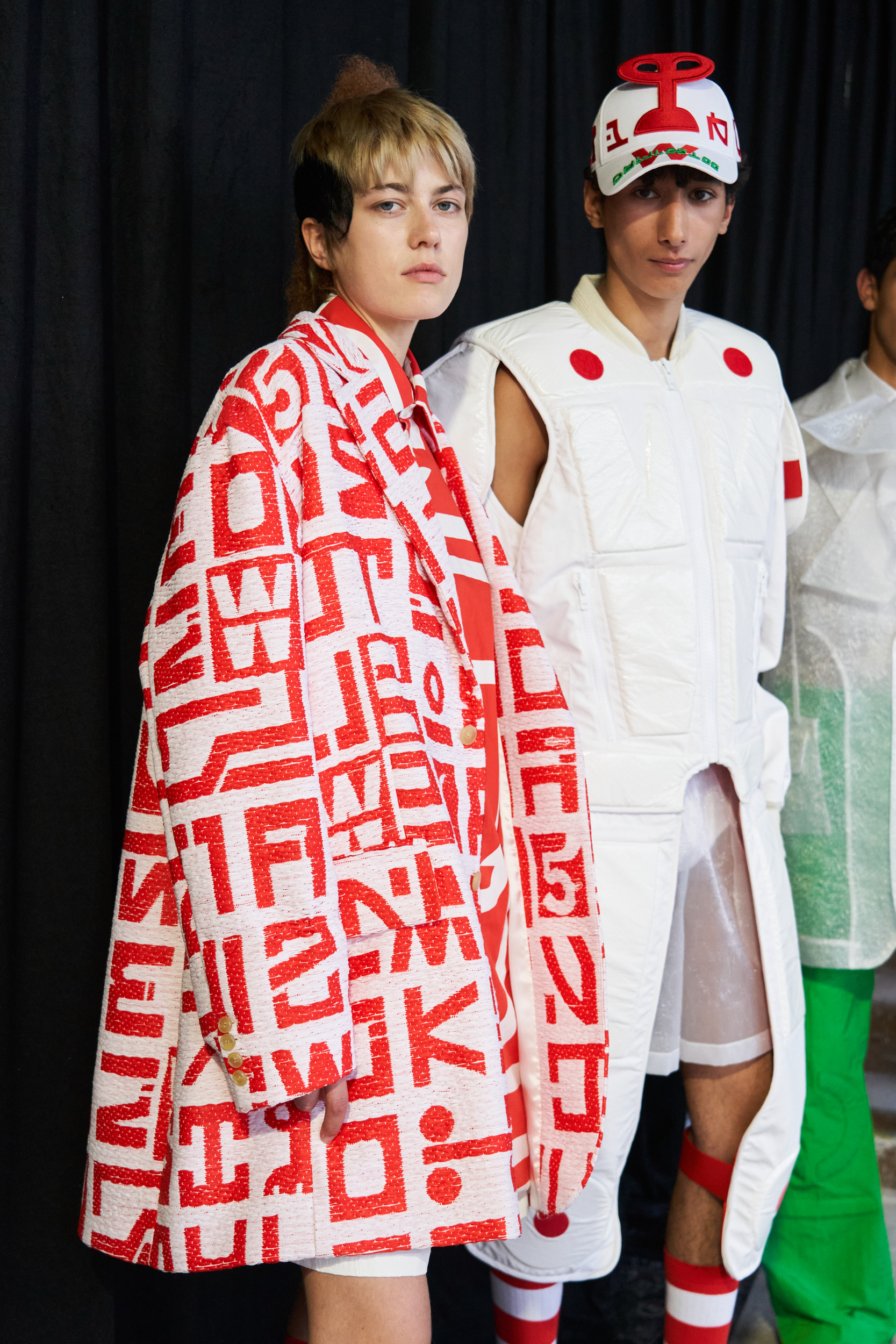 Walter Van Beirendonck Spring 2024 Men’s Fashion Show Backstage