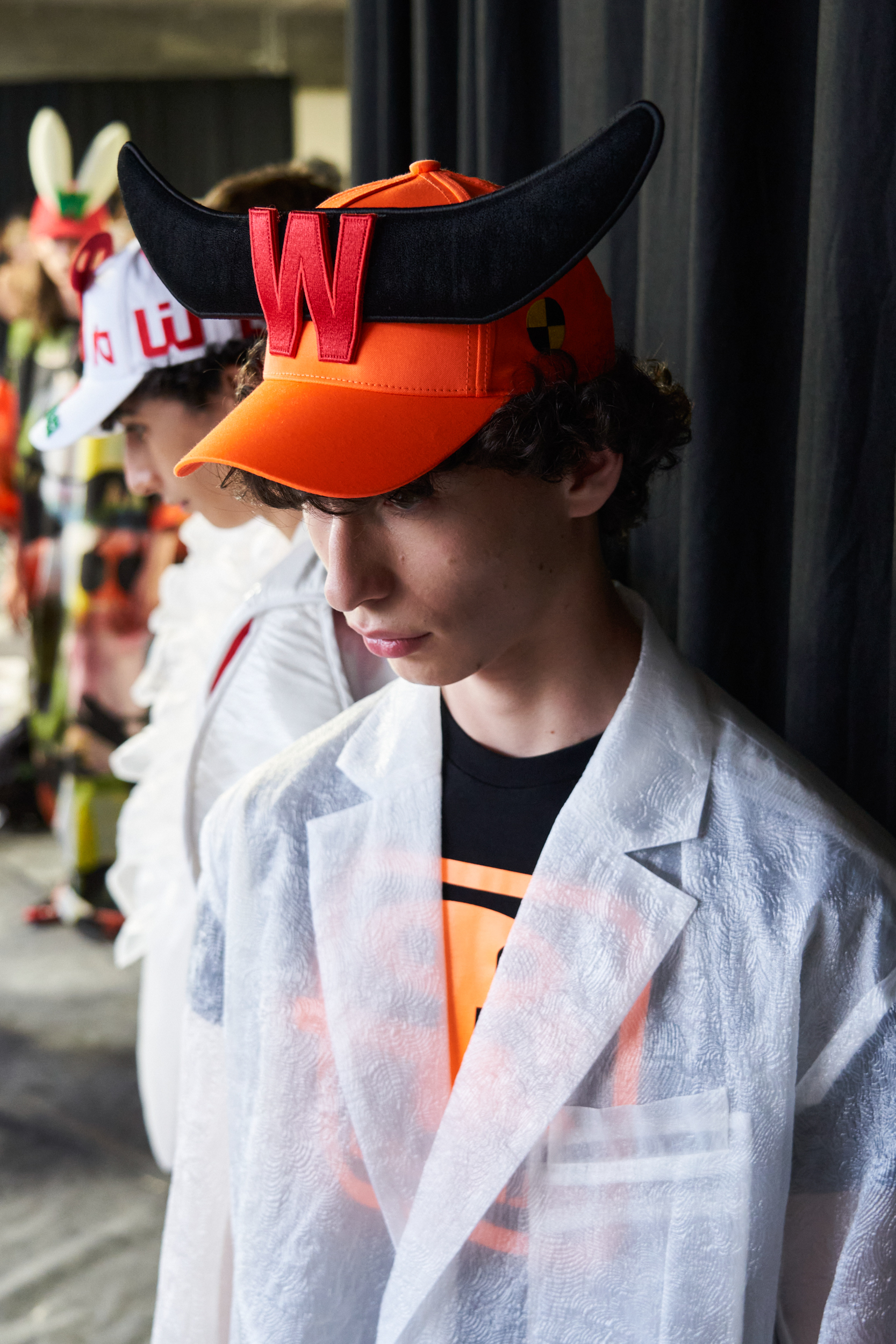 Walter Van Beirendonck Spring 2024 Men’s Fashion Show Backstage